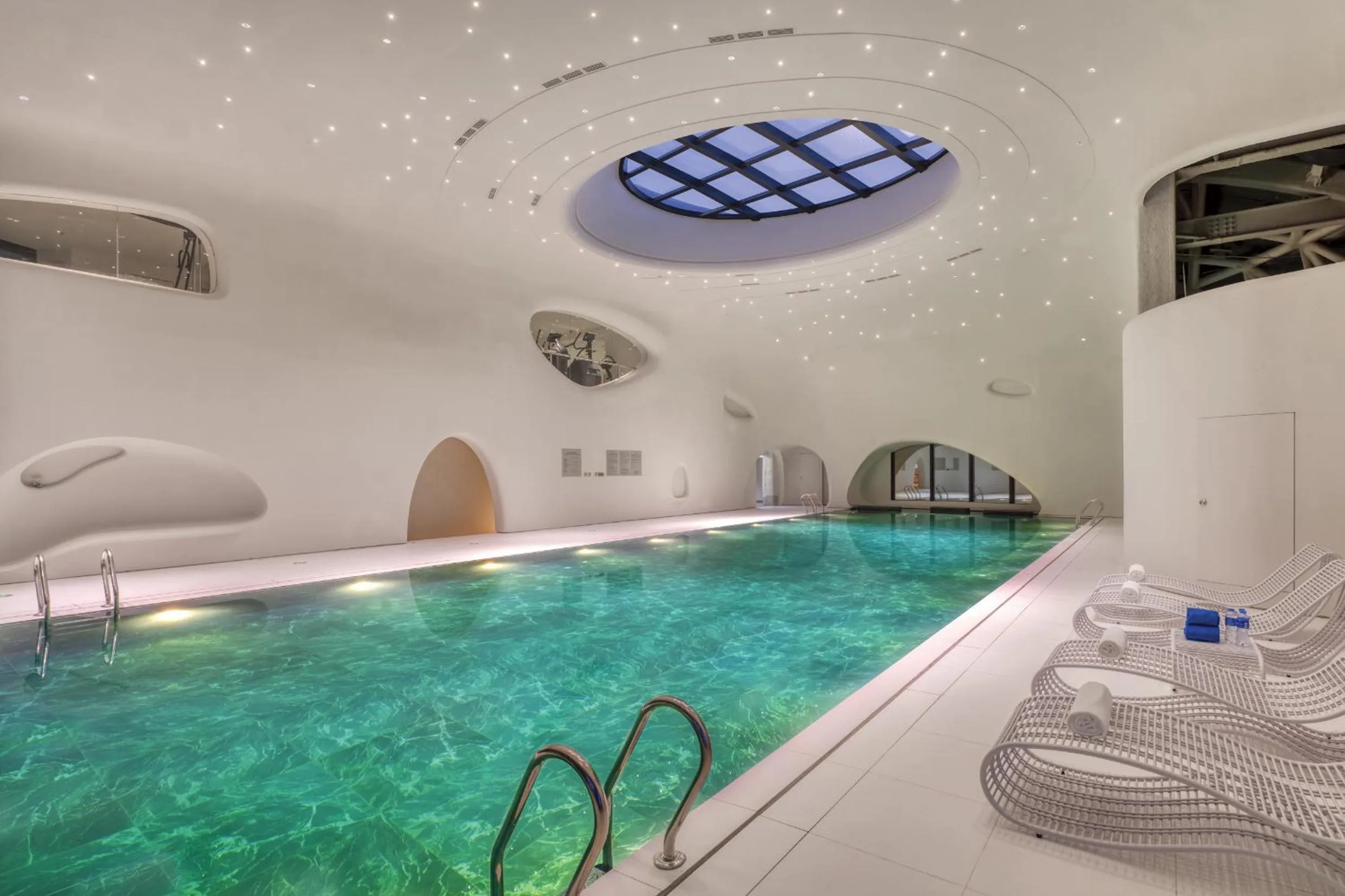 Swimming pool in Crowne Plaza Zunhua Hot Spring Town by IHG