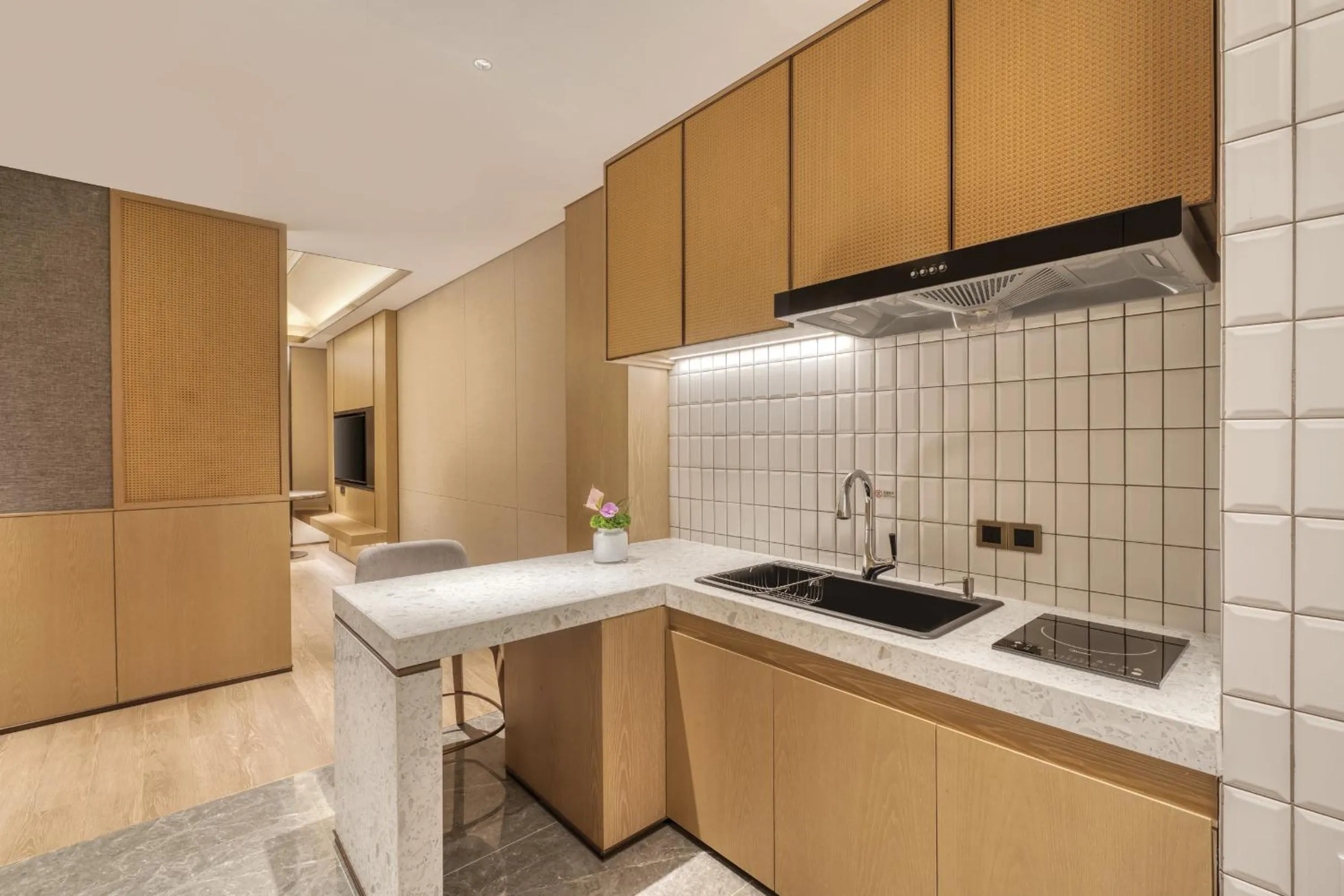 Kitchen or kitchenette in Crowne Plaza Zunhua Hot Spring Town by IHG