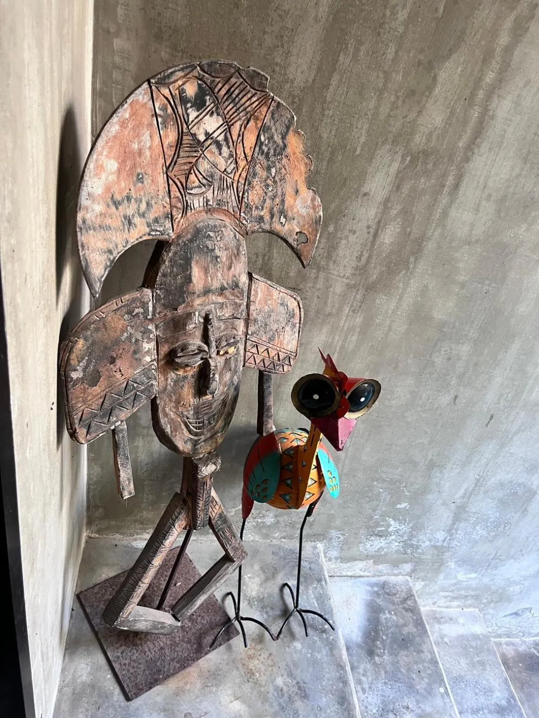 Decorative detail in Villa Thapae