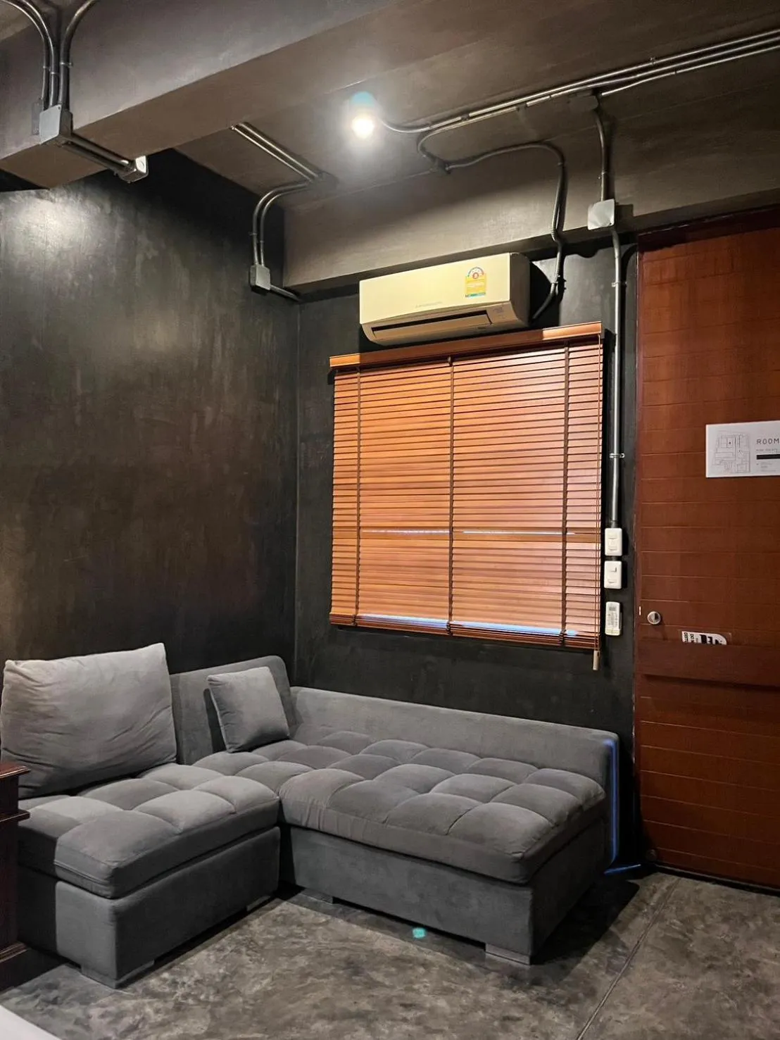 Seating area in Villa Thapae