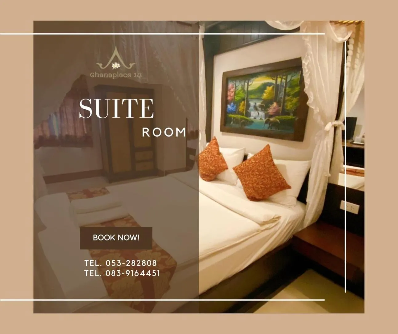 Bed in Chanaplace Lanna