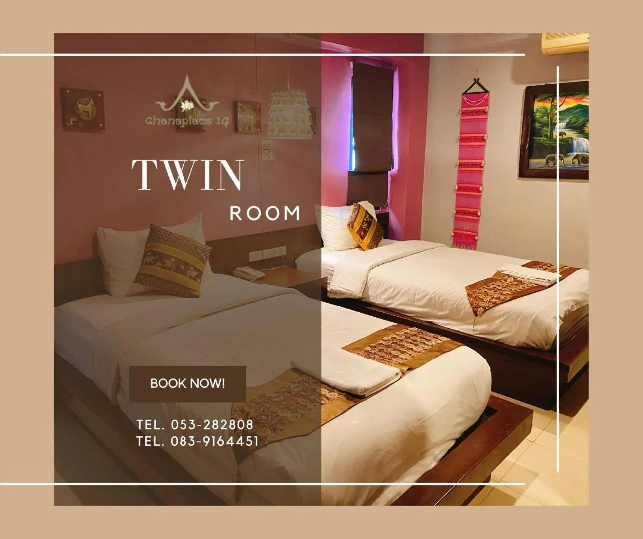 Bed in Chanaplace Lanna