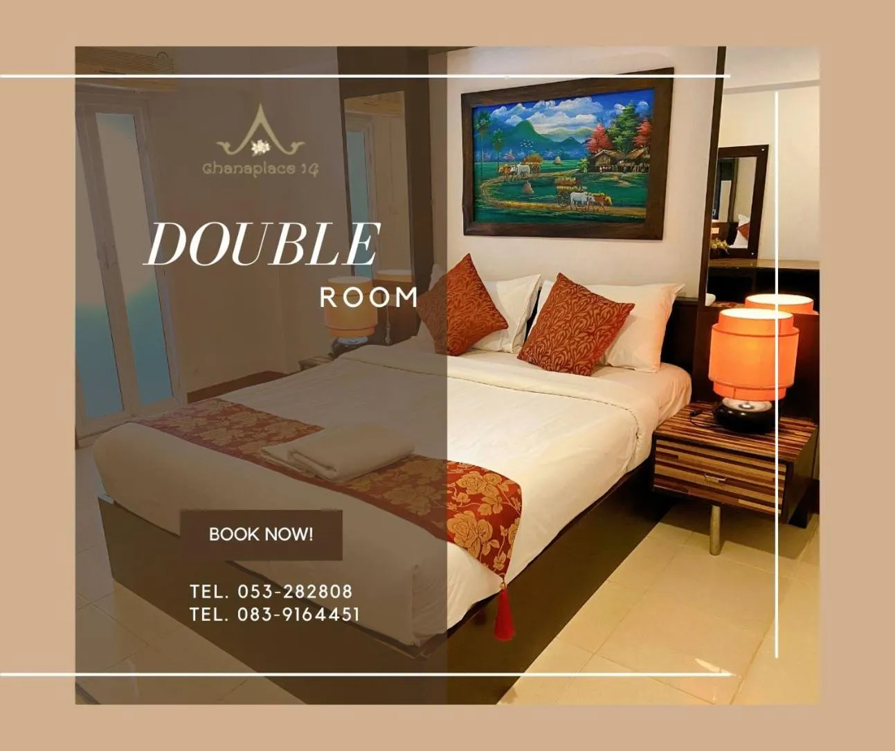 Bed in Chanaplace Lanna