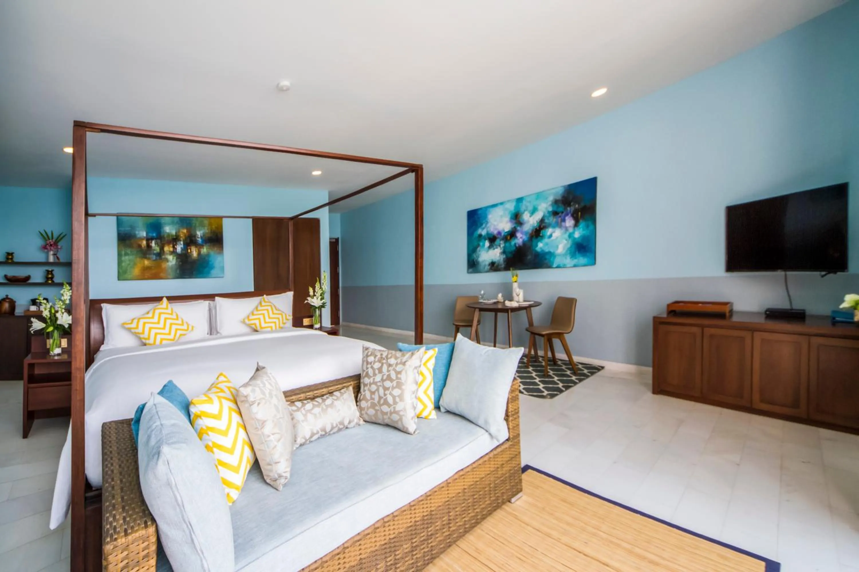 Seating area, Bed in Montigo Resorts Nongsa