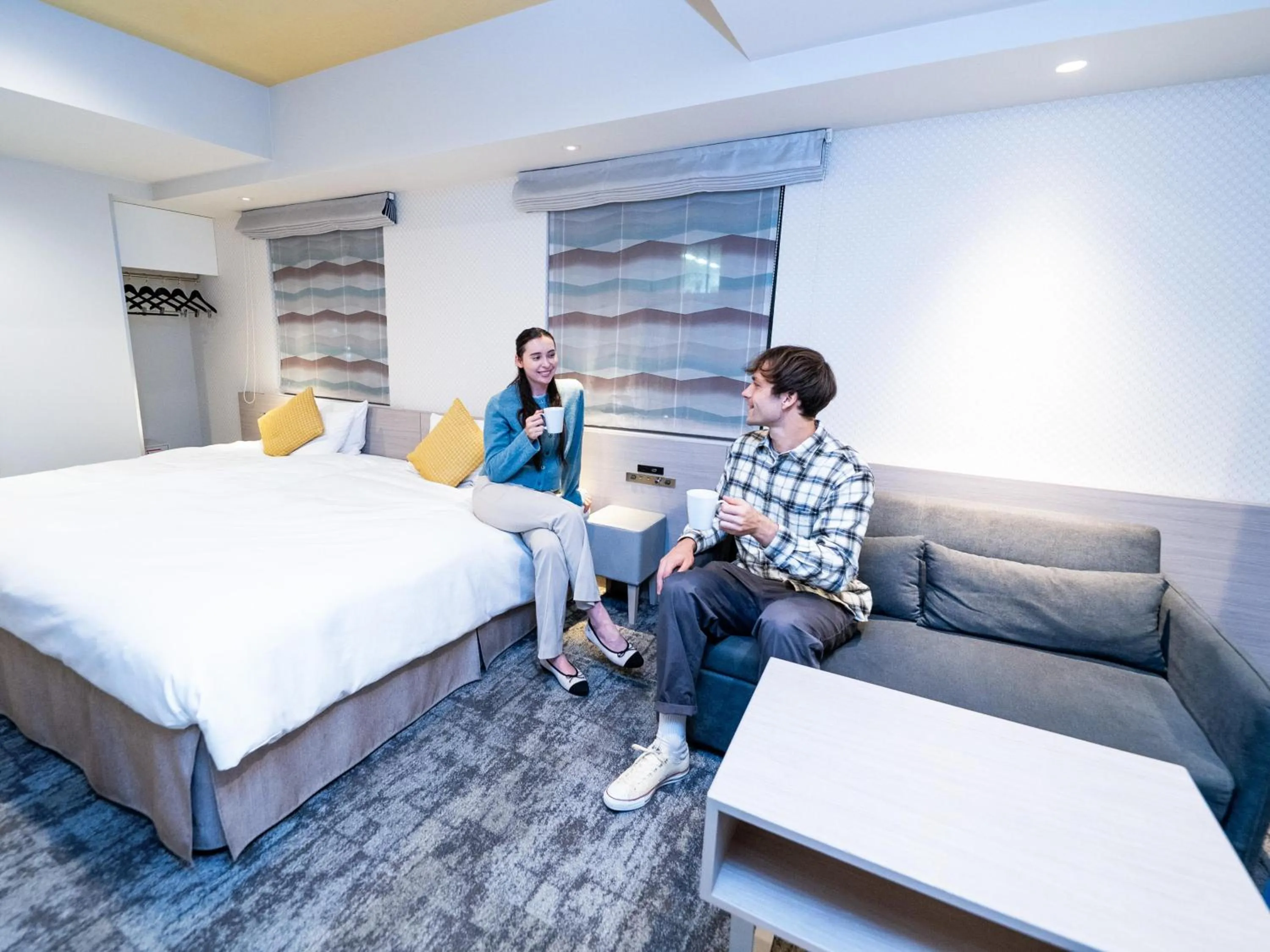 Photo of the whole room, Bed in Tokyu Stay Suidobashi