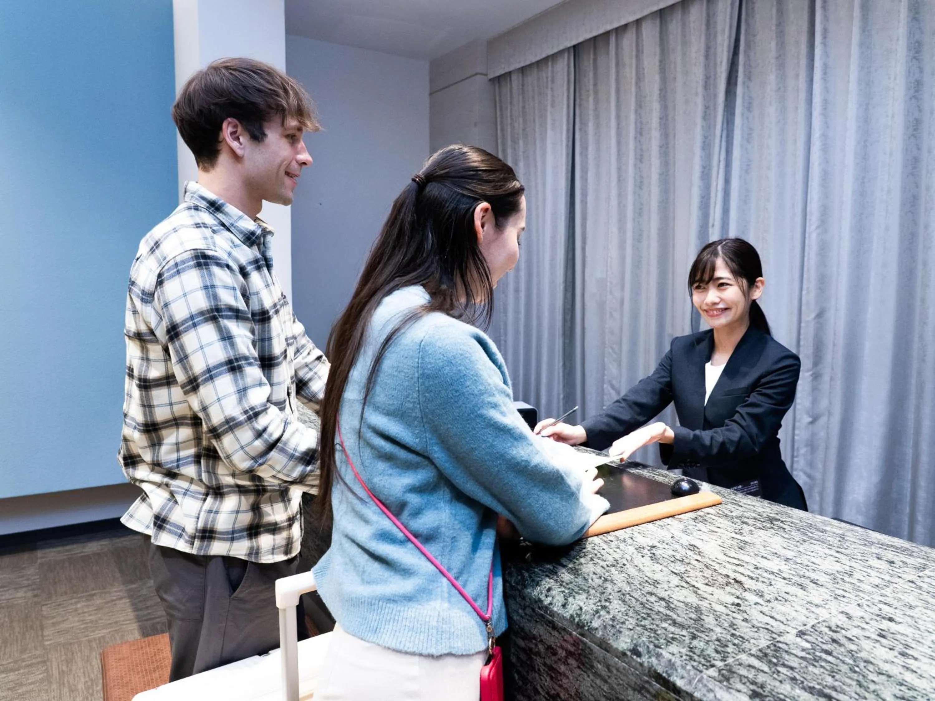 Lobby or reception in Tokyu Stay Suidobashi