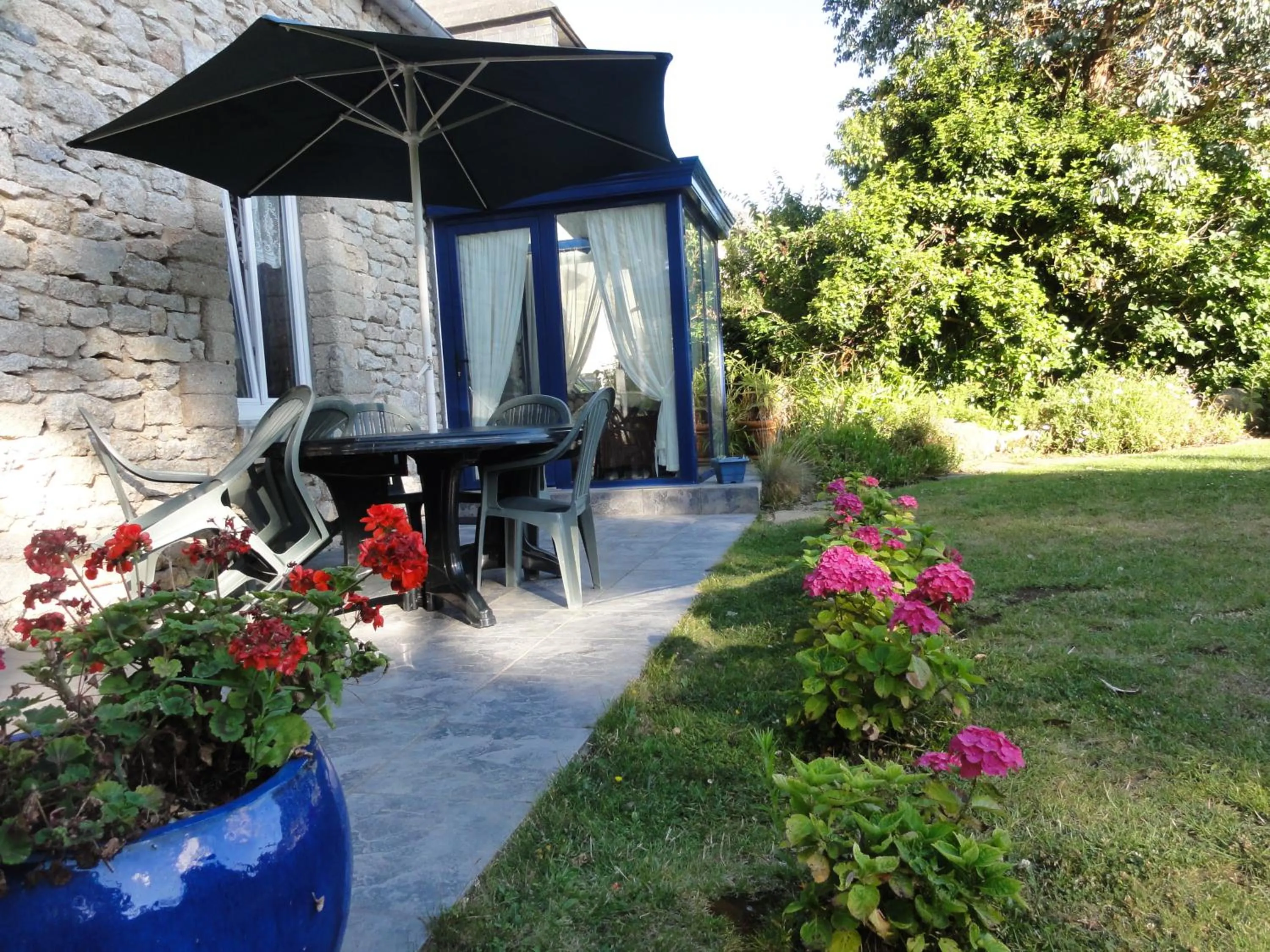 Patio in Chambres d'hôtes Air Marin