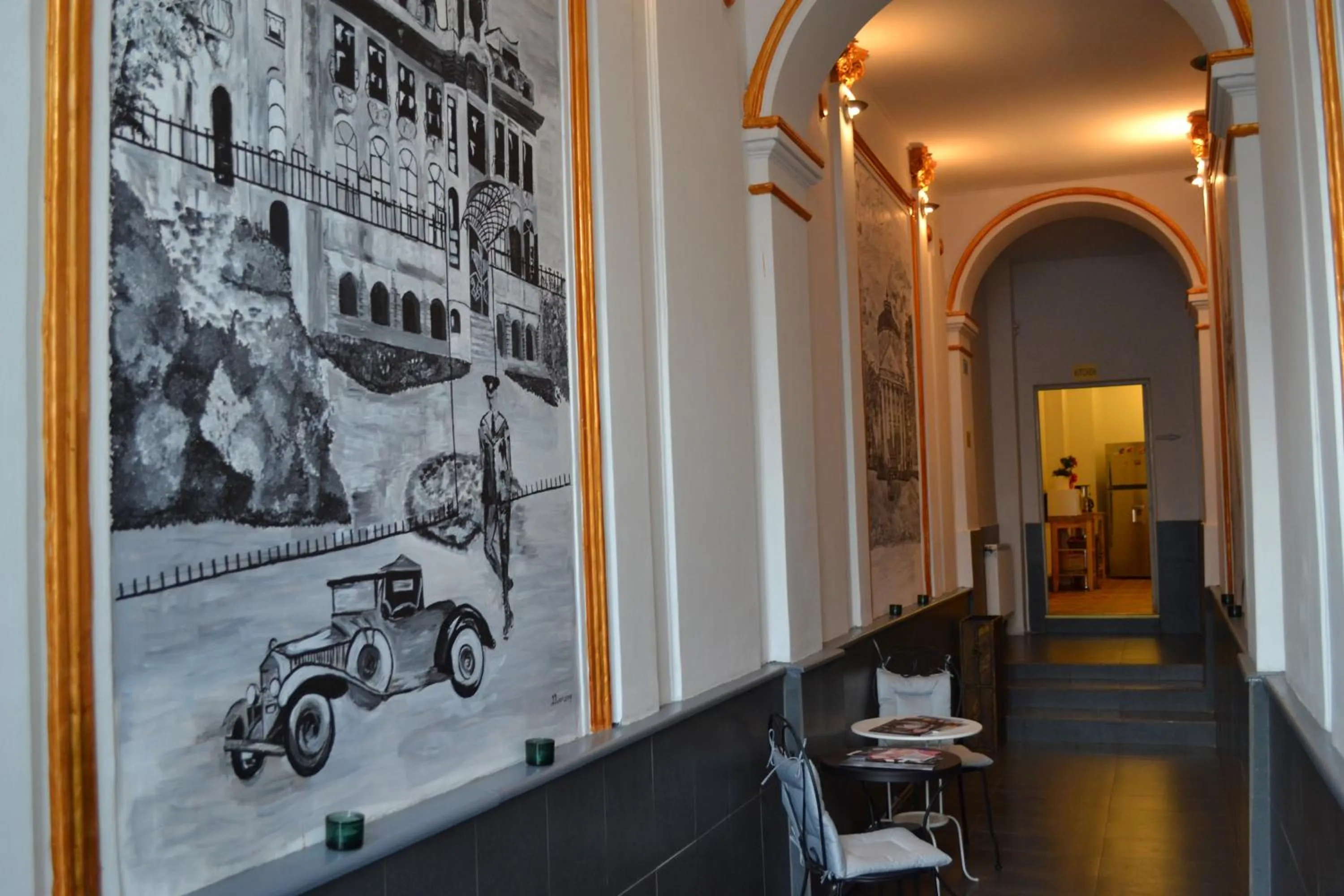 Facade/entrance in Antique Hostel