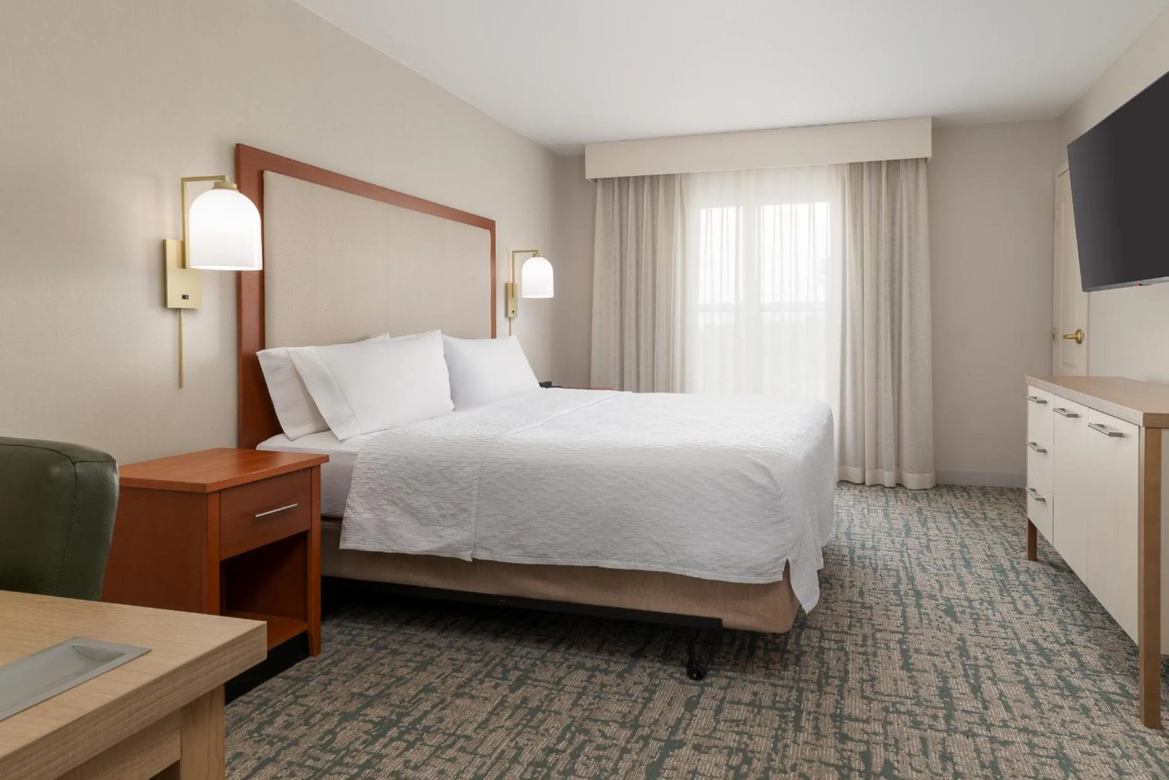 Bedroom, Bed in Homewood Suites by Hilton Ontario Rancho Cucamonga