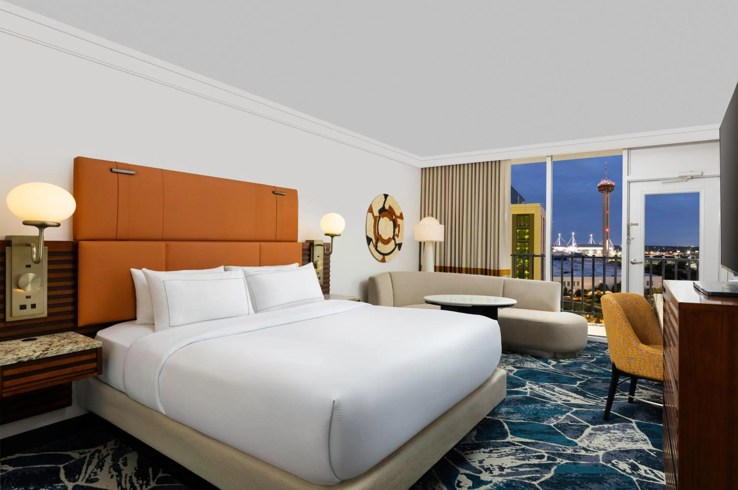 Bedroom, Bed in Hilton Palacio del Rio