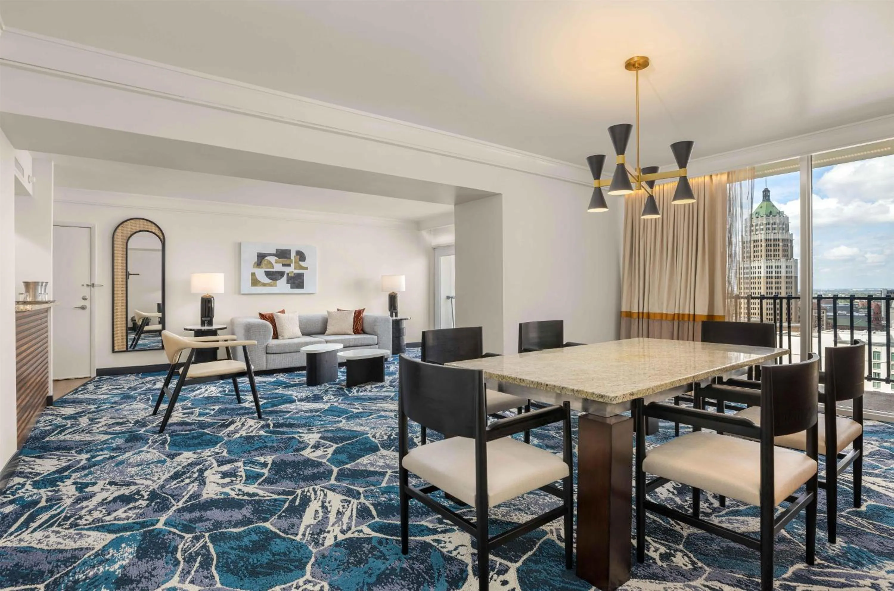 Living room in Hilton Palacio del Rio