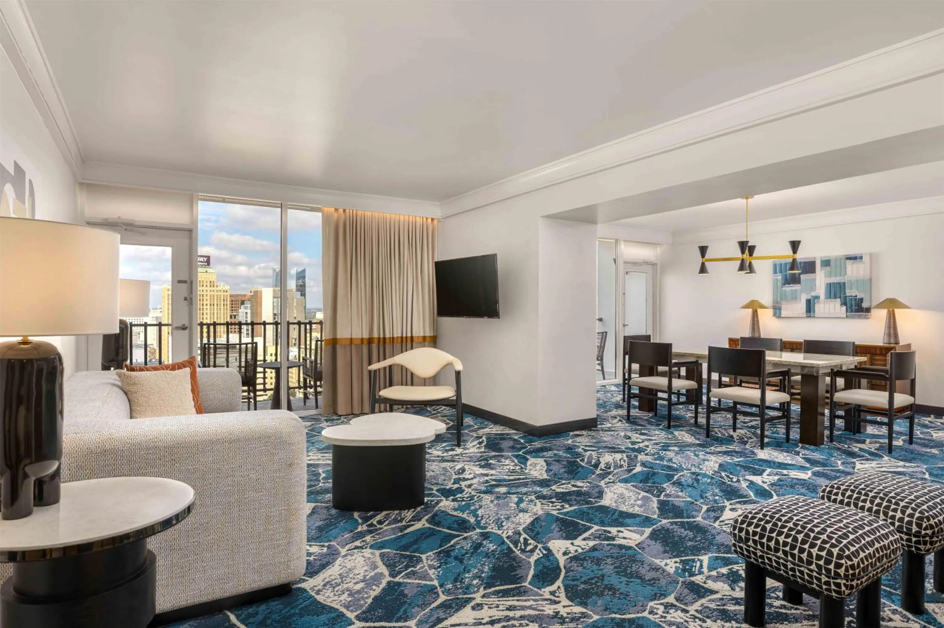 Living room in Hilton Palacio del Rio