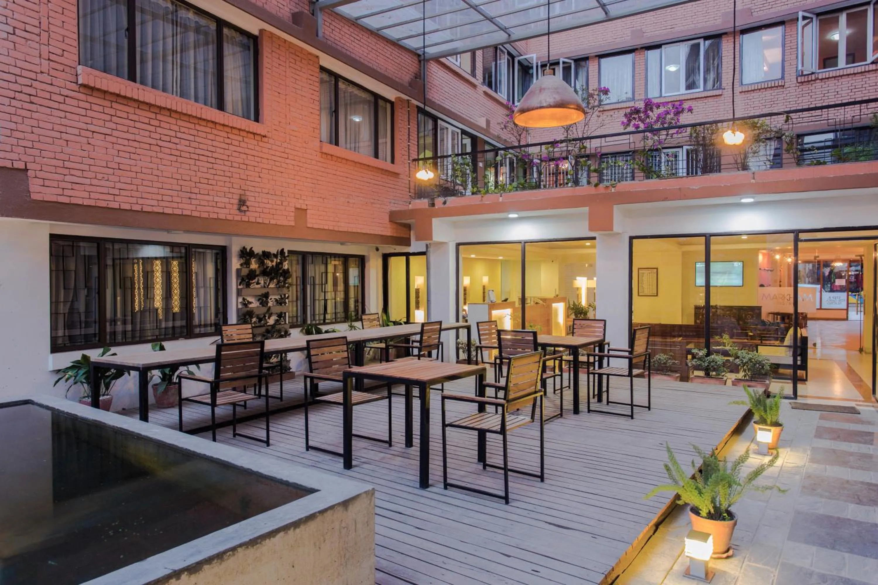 Garden in Potala Guest House