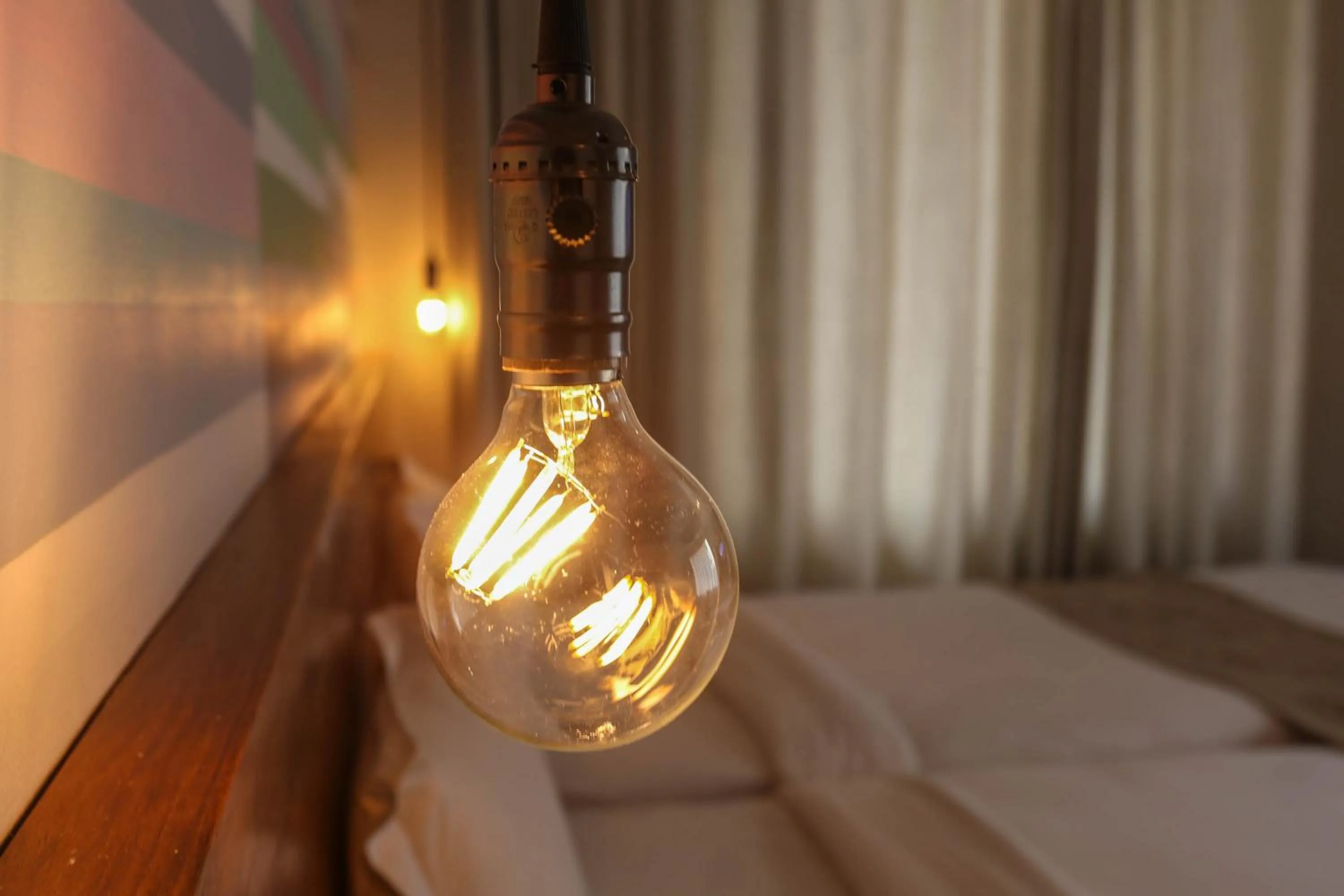 Decorative detail, Bed in Potala Guest House