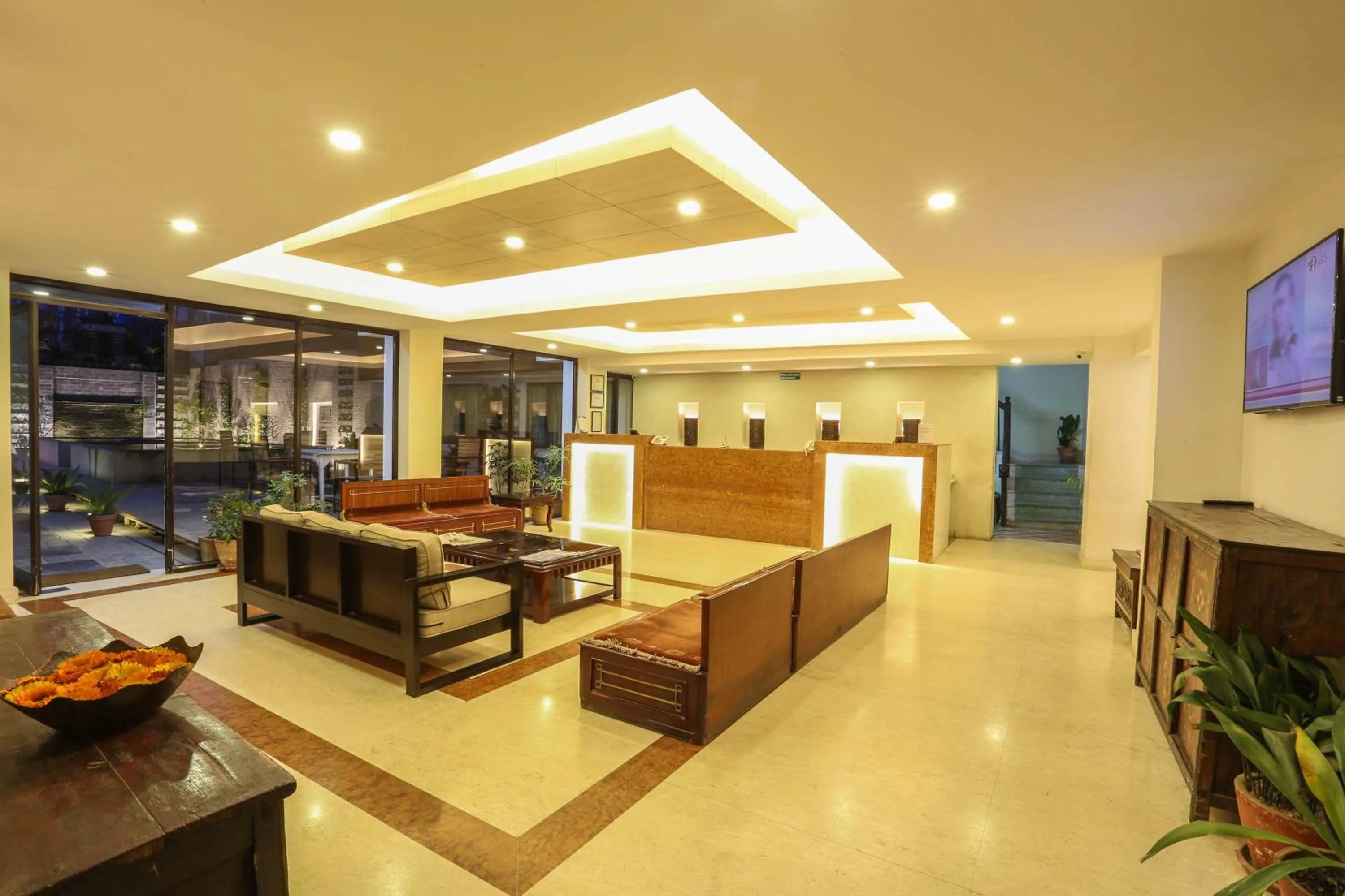 Lobby or reception in Potala Guest House