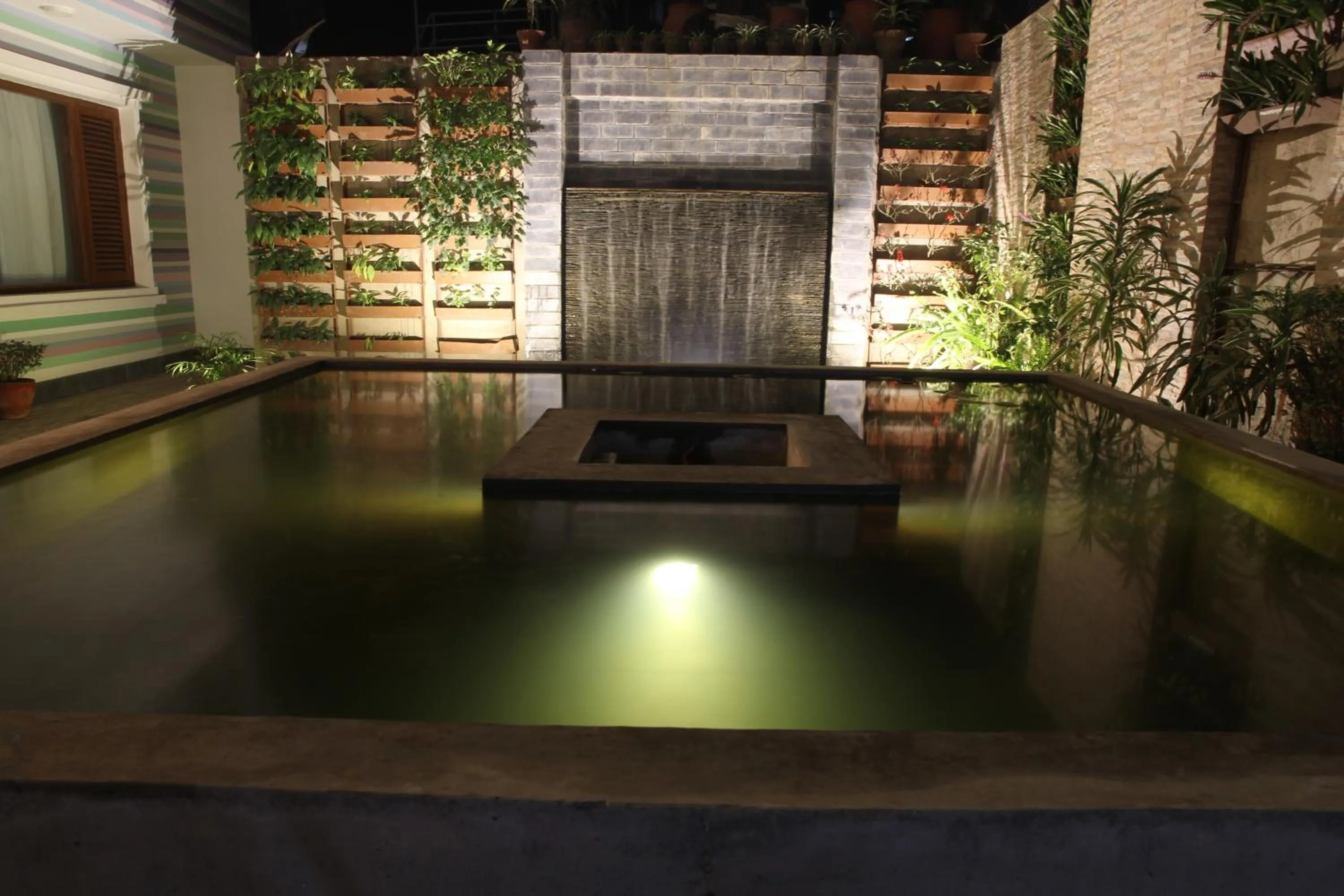 Garden in Potala Guest House