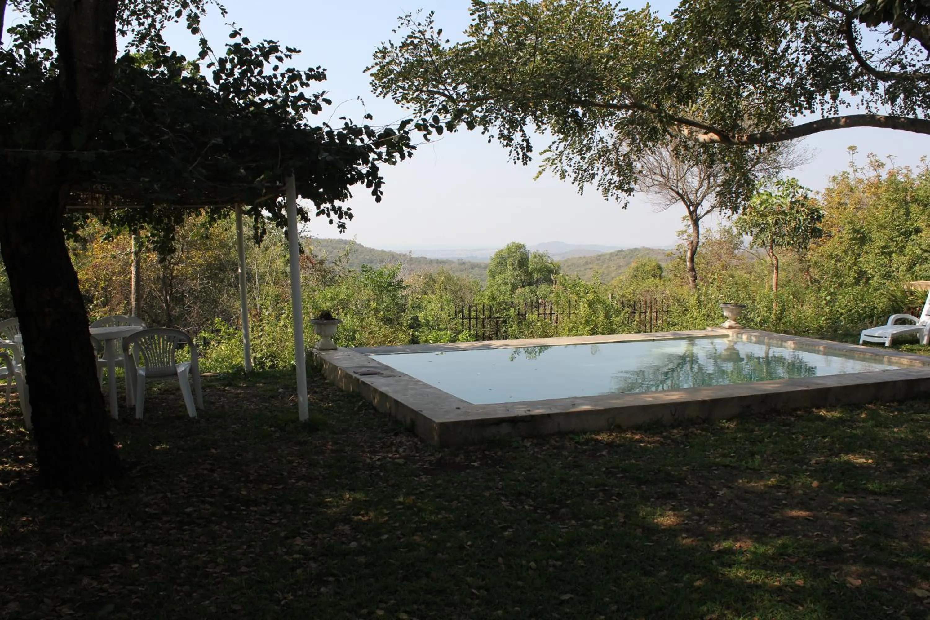 Pool view in Ashbourne Country Escape Hazyview