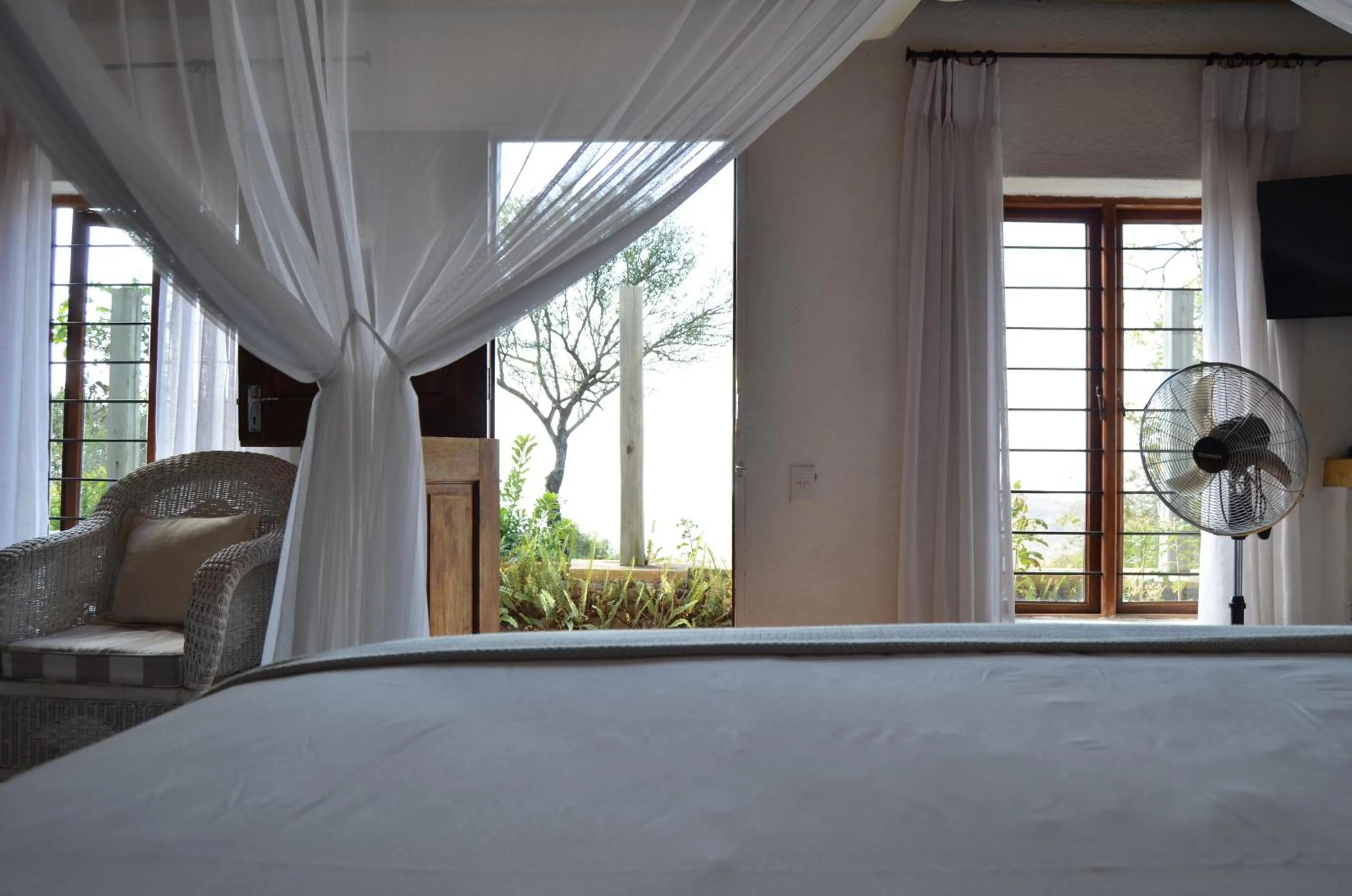 Seating area, Bed in Ashbourne Country Escape Hazyview