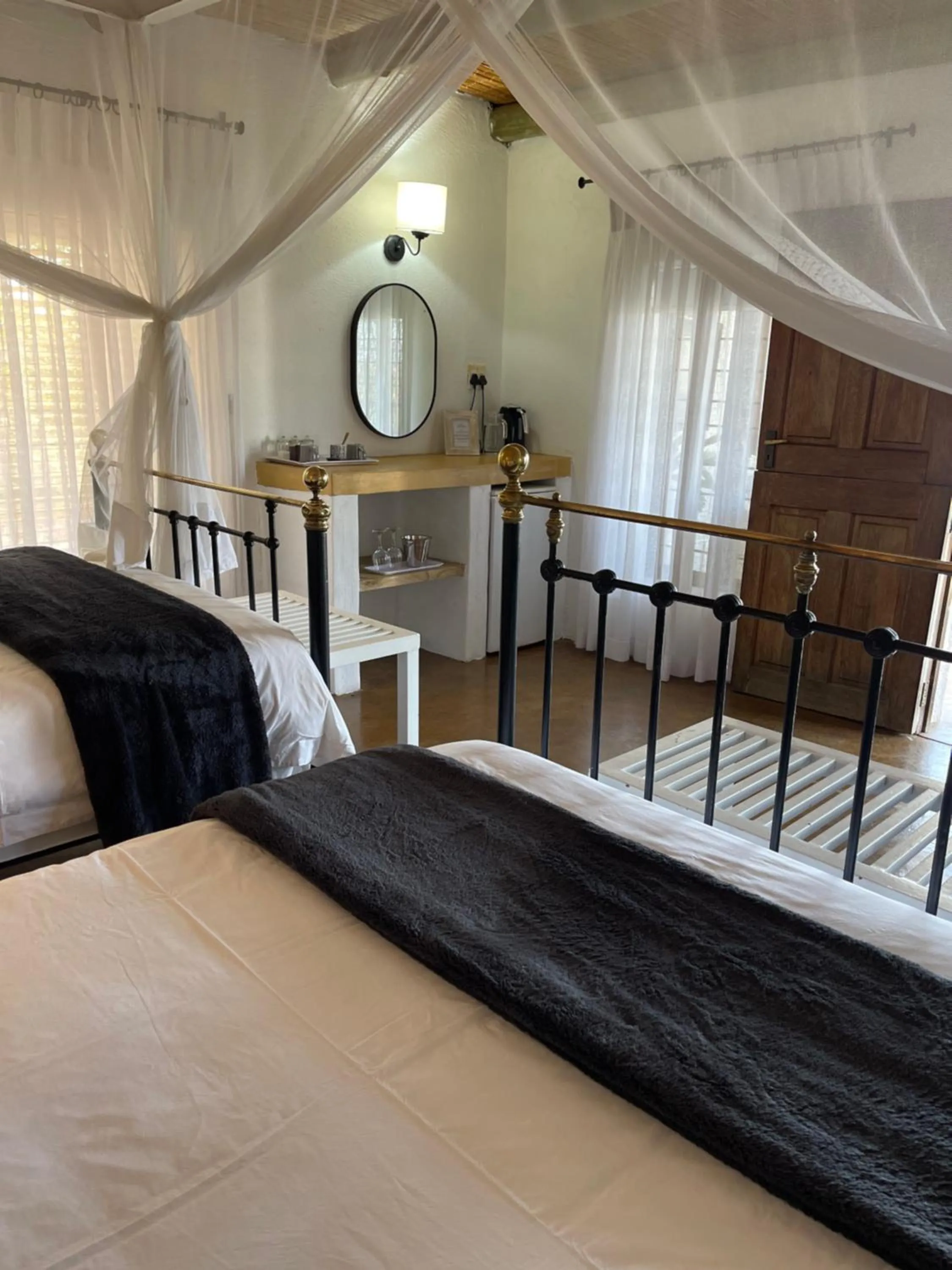 Coffee/tea facilities, Bed in Ashbourne Country Escape Hazyview