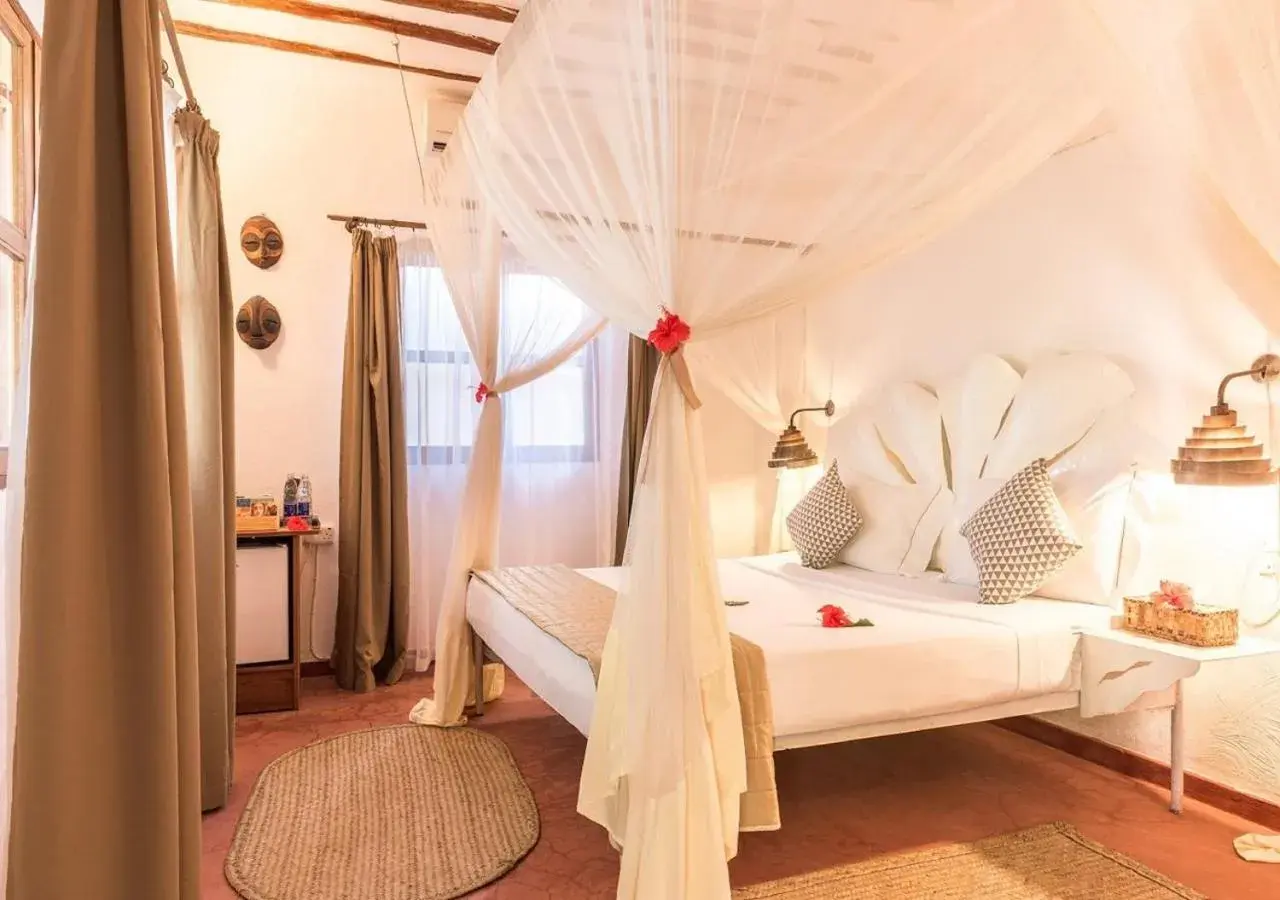 Double or Twin Room with Garden View in Villa Kiva Boutique Hotel Double or Twin Room with Garden View in Villa Kiva Boutique Hotel
