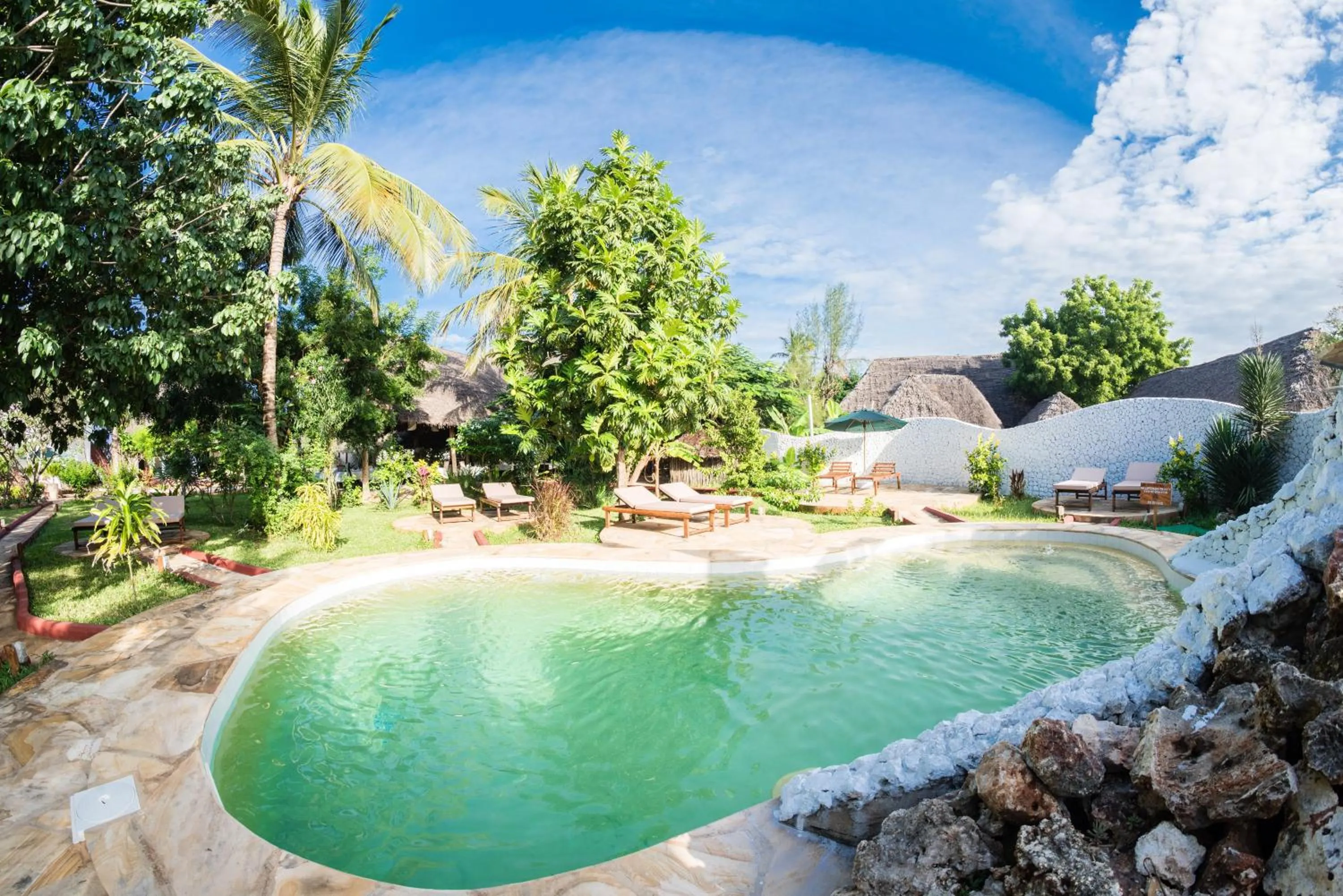 Pool view in Villa Kiva Boutique Hotel