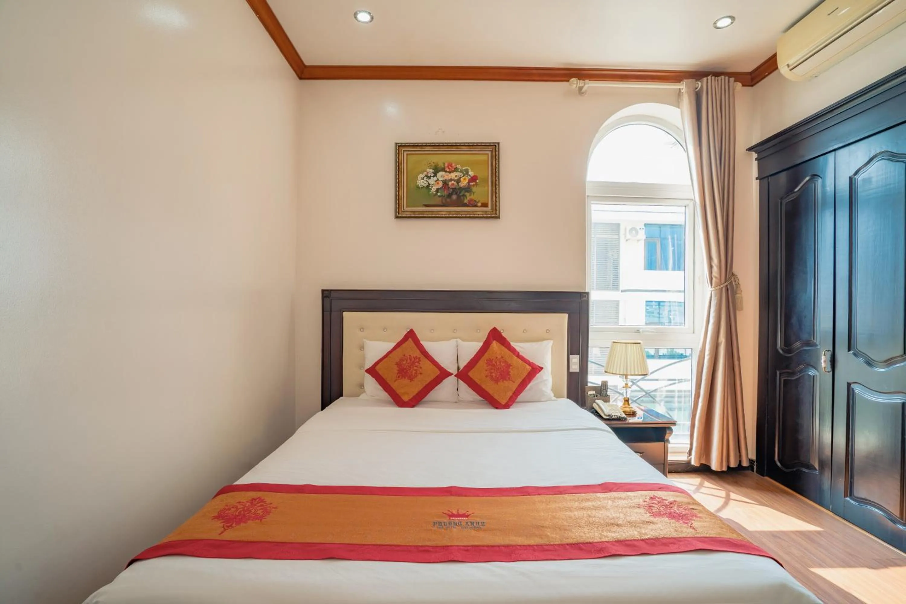 Bedroom, Bed in Phuong Anh Hotel 1 Hai Duong