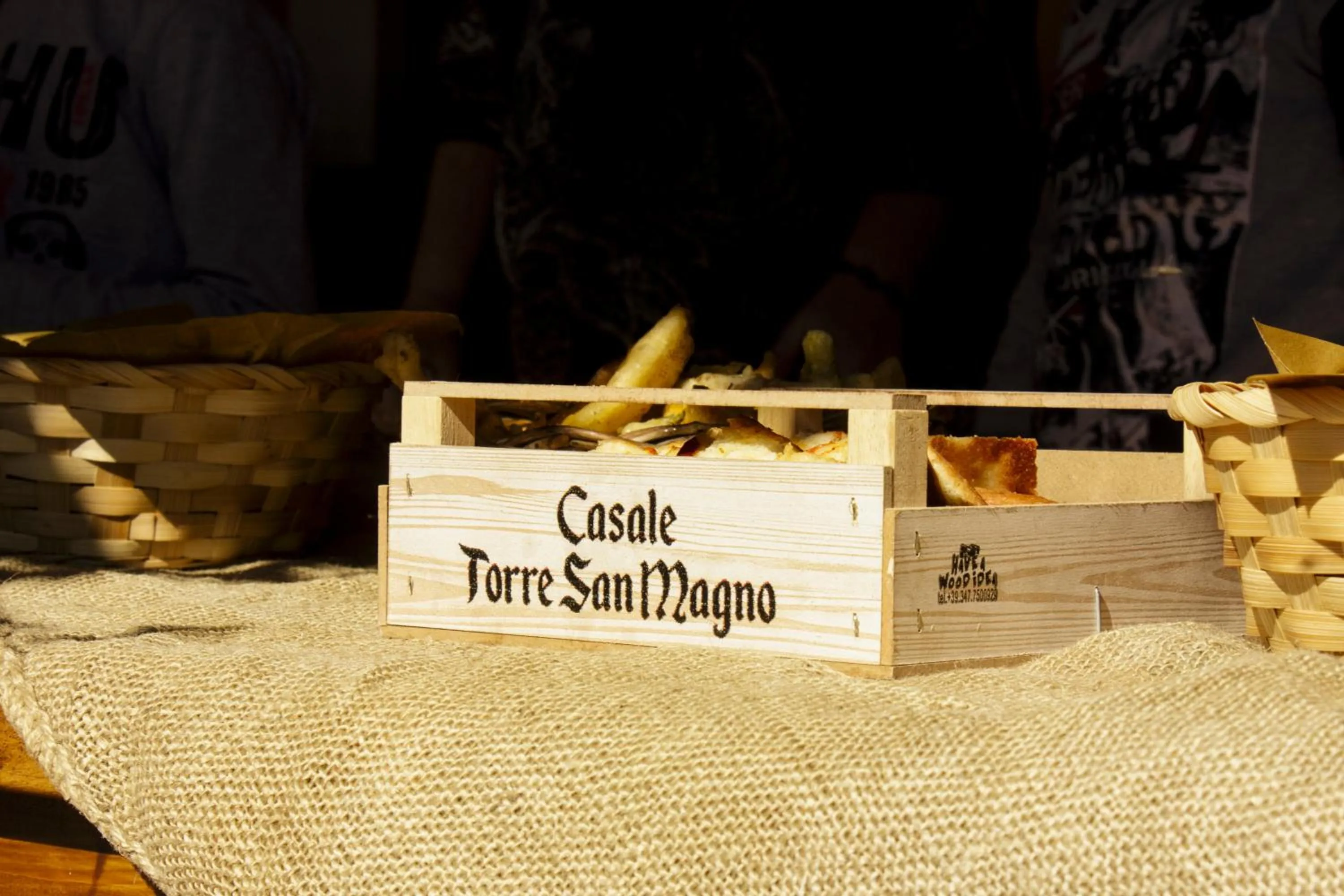 Food and drinks in Casale Torre San Magno