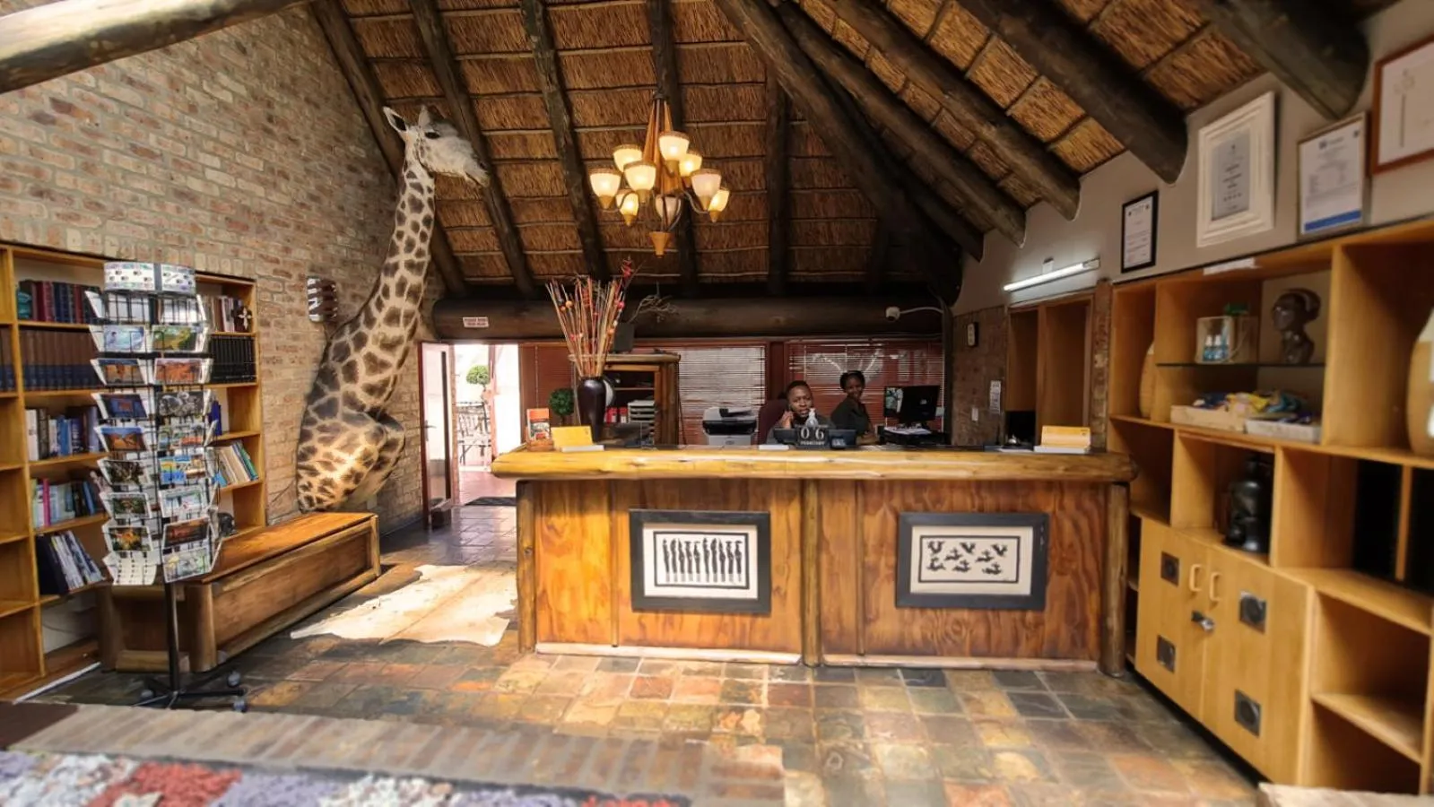 Facade/entrance in Klein Bosveld Guest House