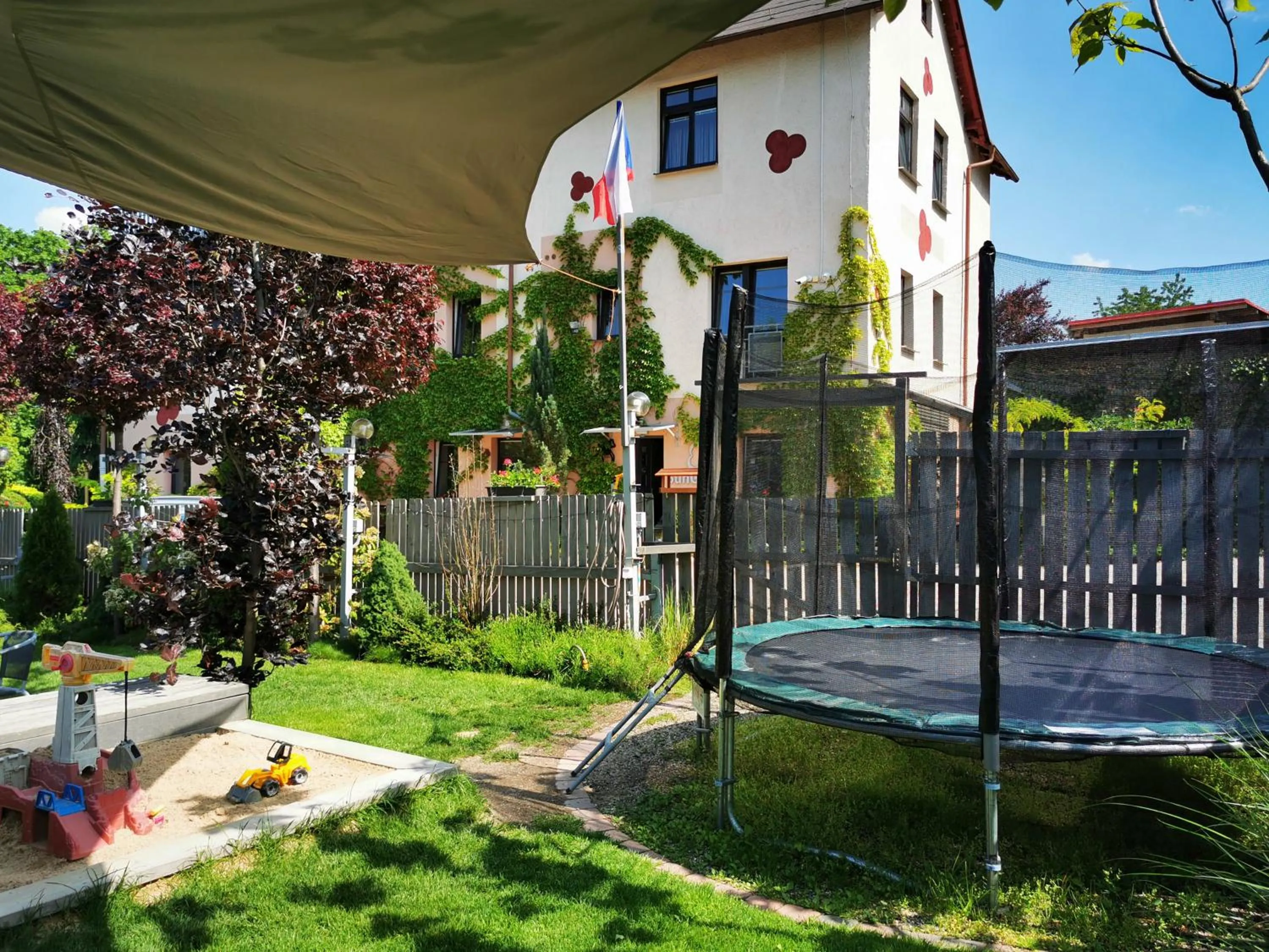 Children play ground in Apartmá SunGarden Liberec