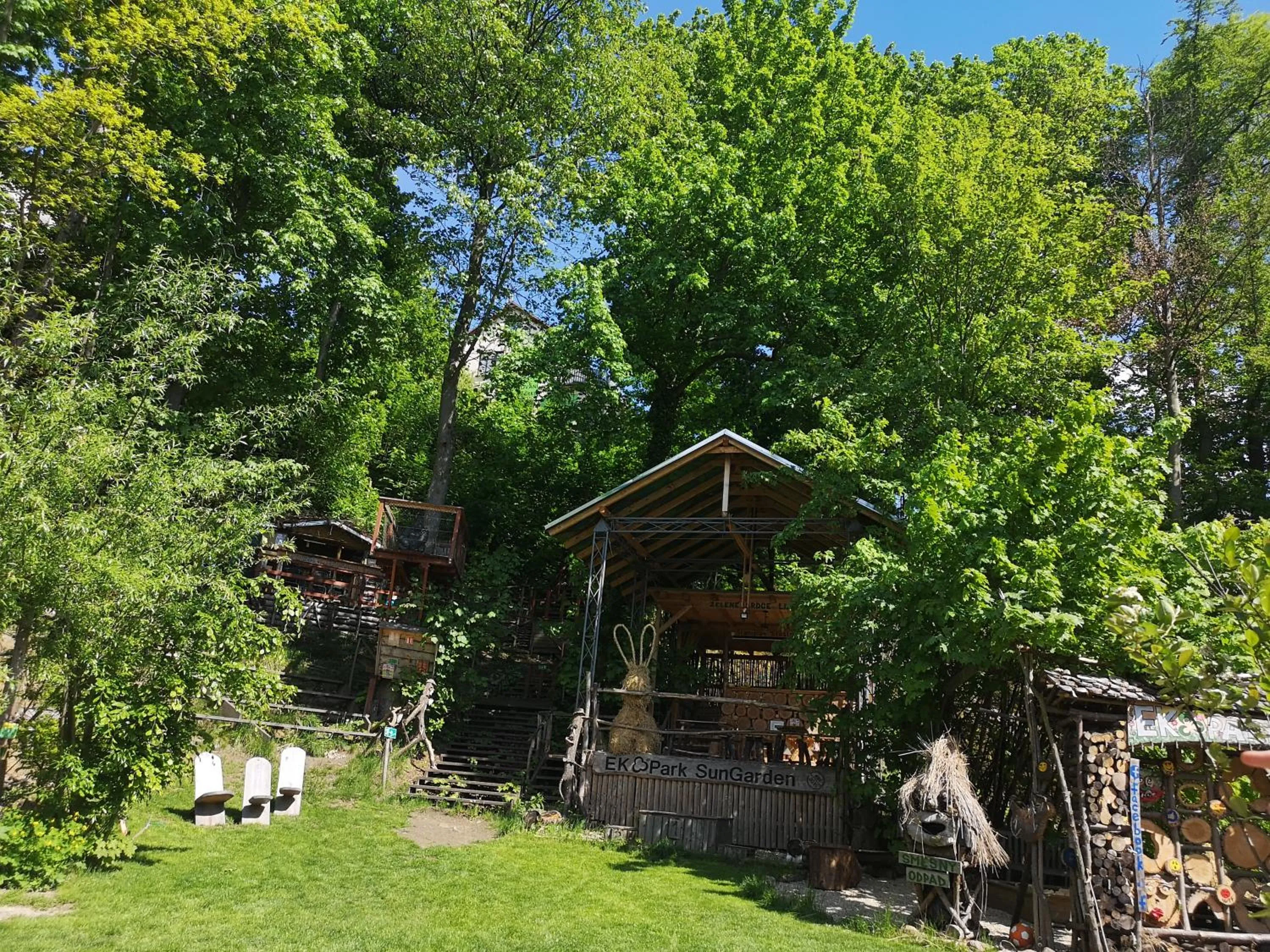 Children play ground in Apartmá SunGarden Liberec