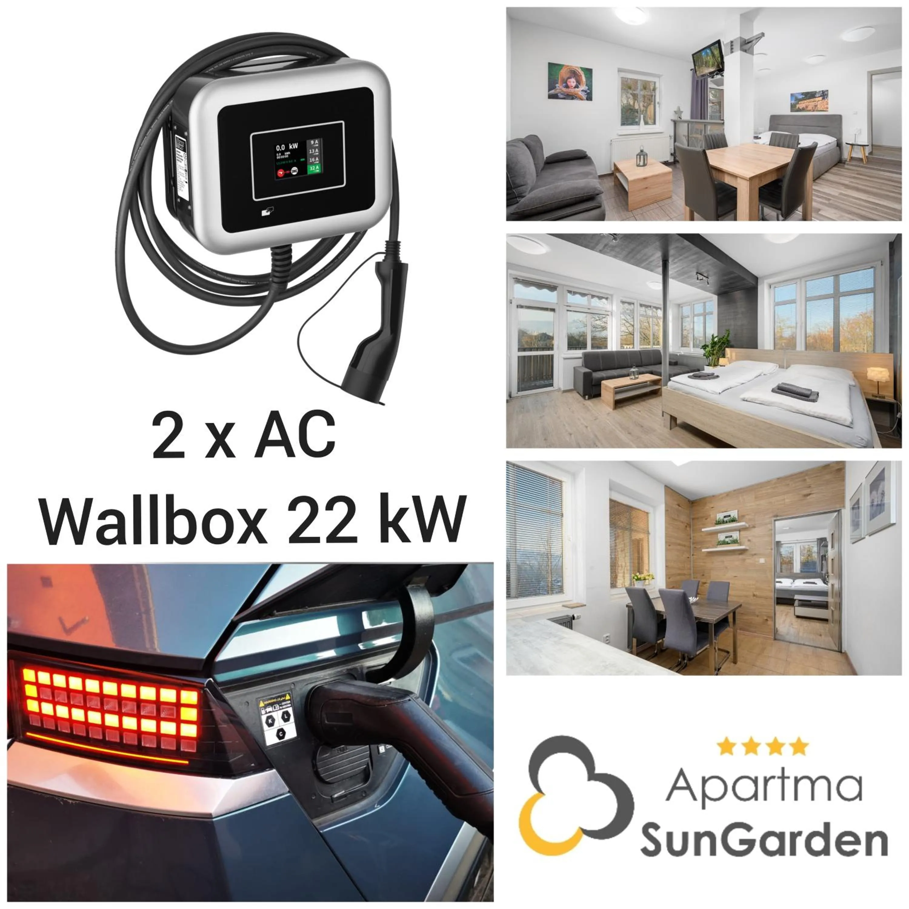 Parking in Apartmá SunGarden Liberec