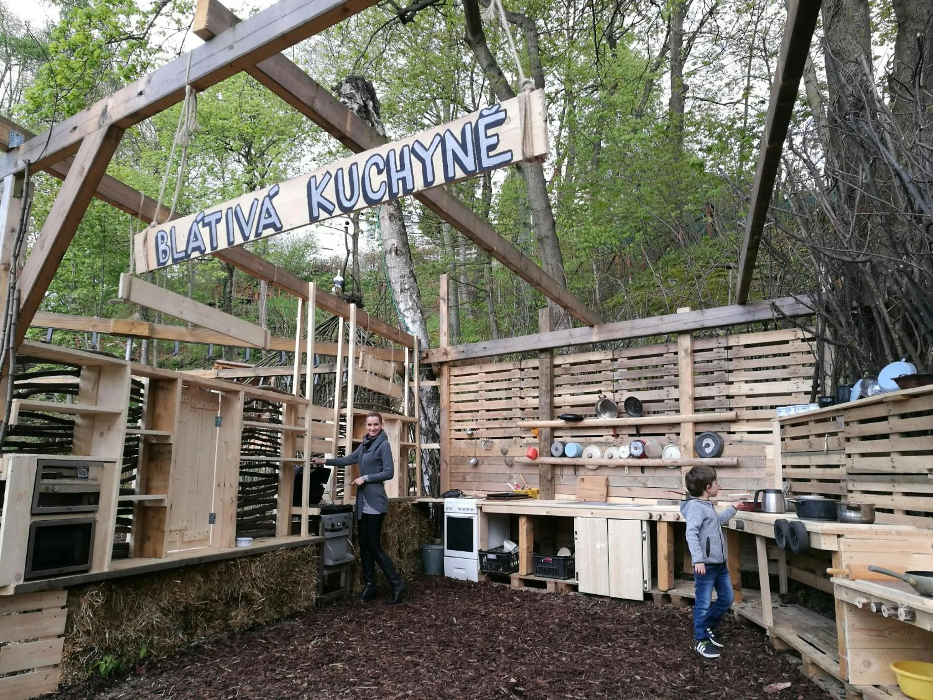 Children play ground in Apartmá SunGarden Liberec