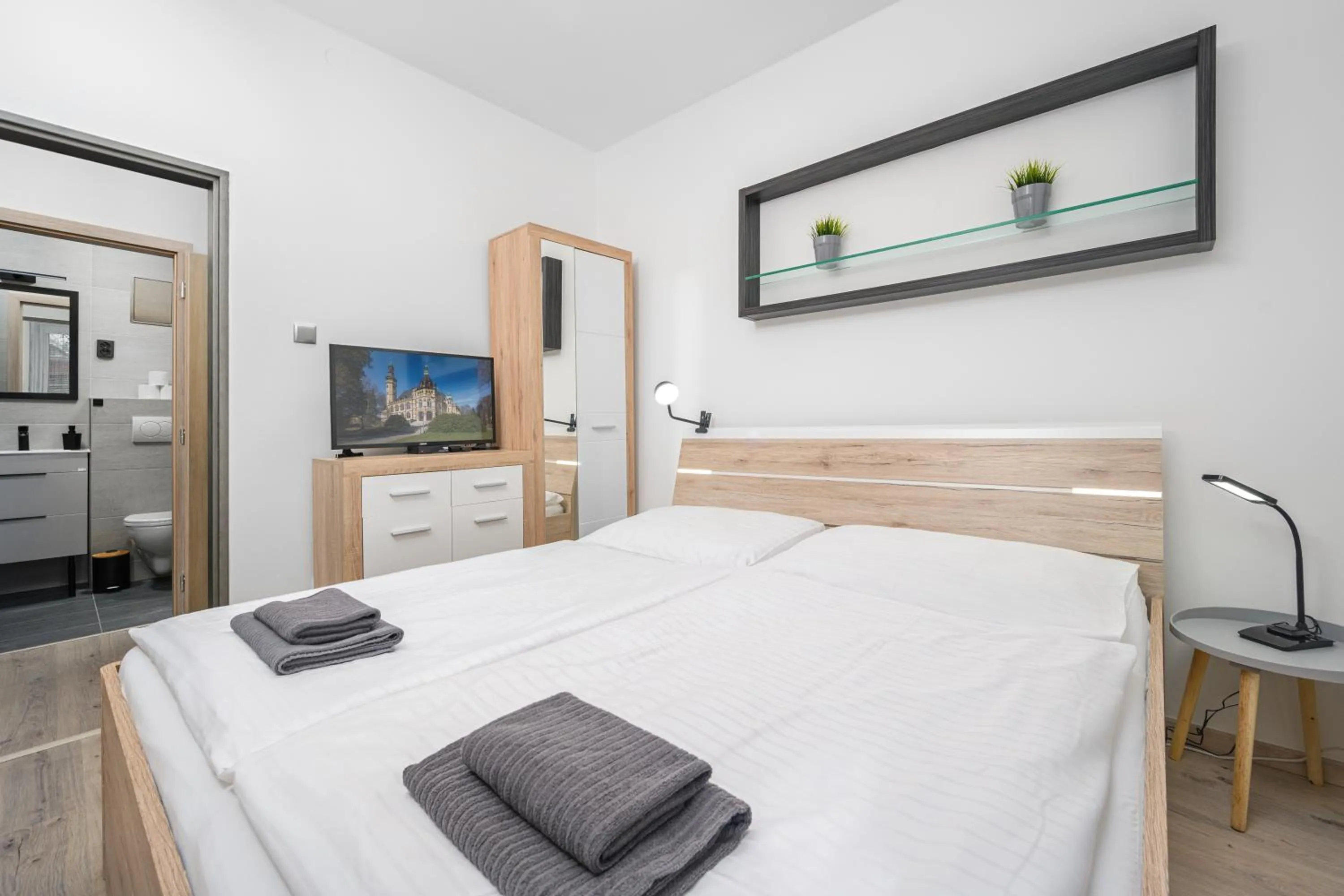 Bed in Apartmá SunGarden Liberec