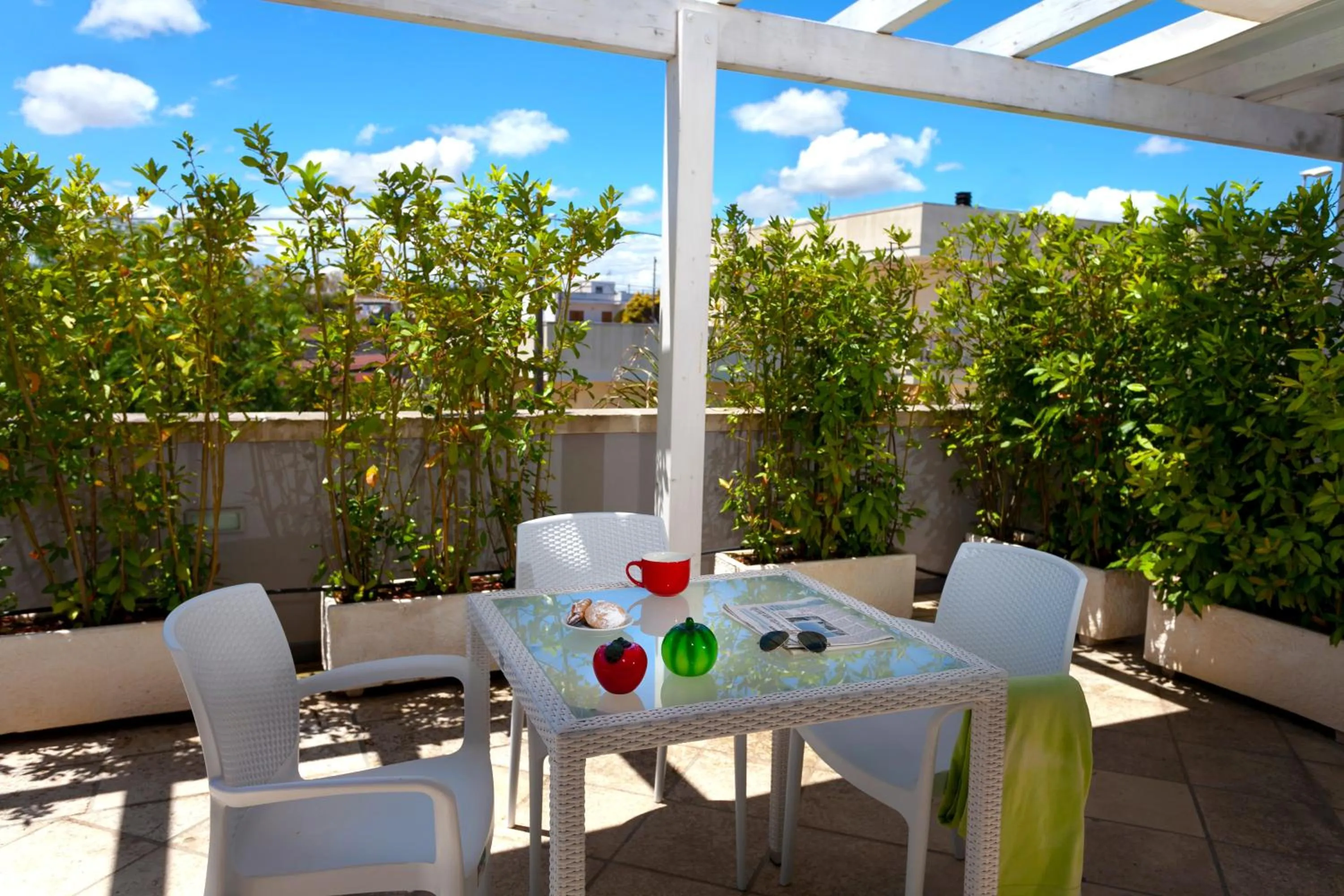 Balcony/Terrace in Le Murge Del Salento Hotel b&b Depandance