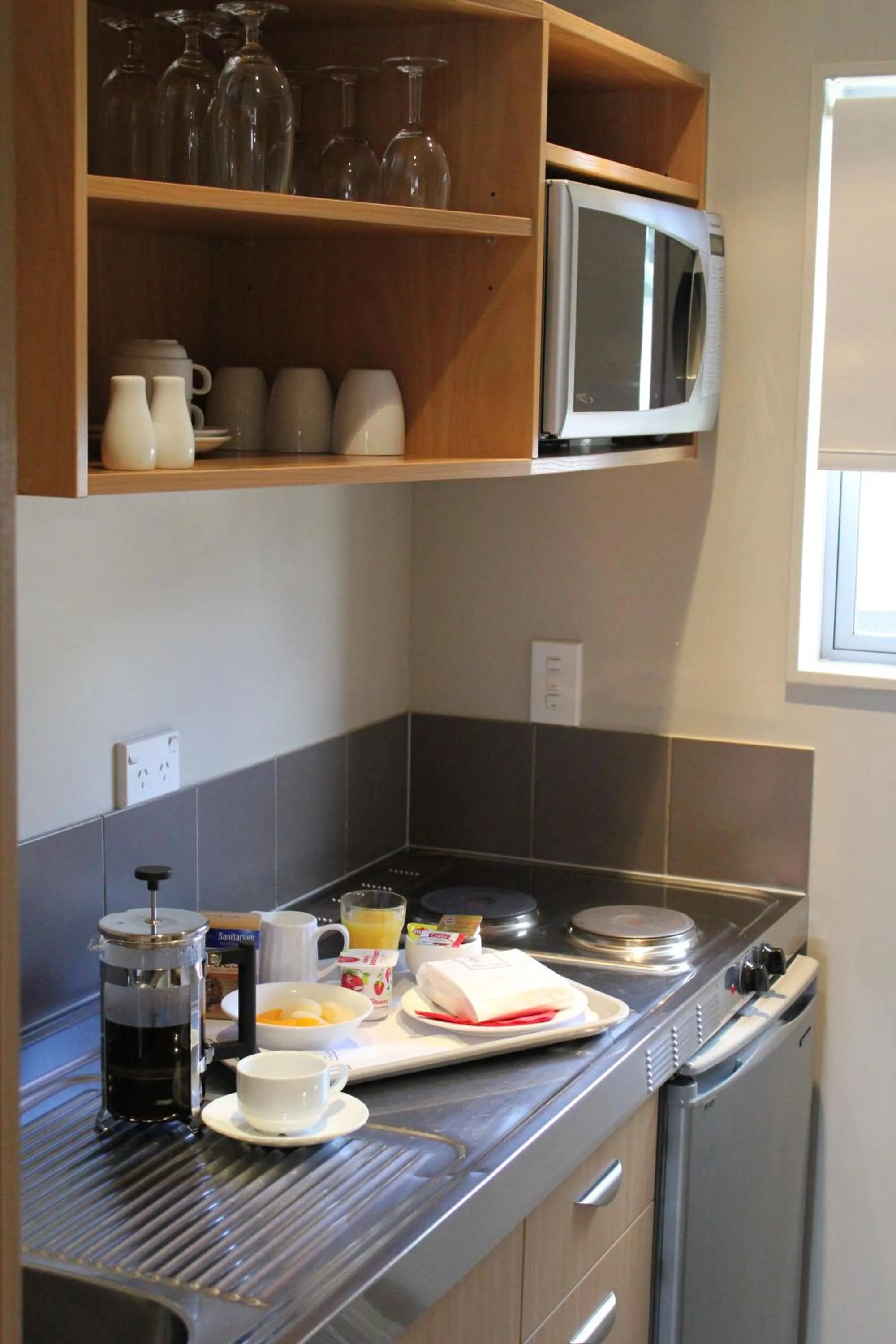 Coffee/tea facilities in Park View Motor Lodge