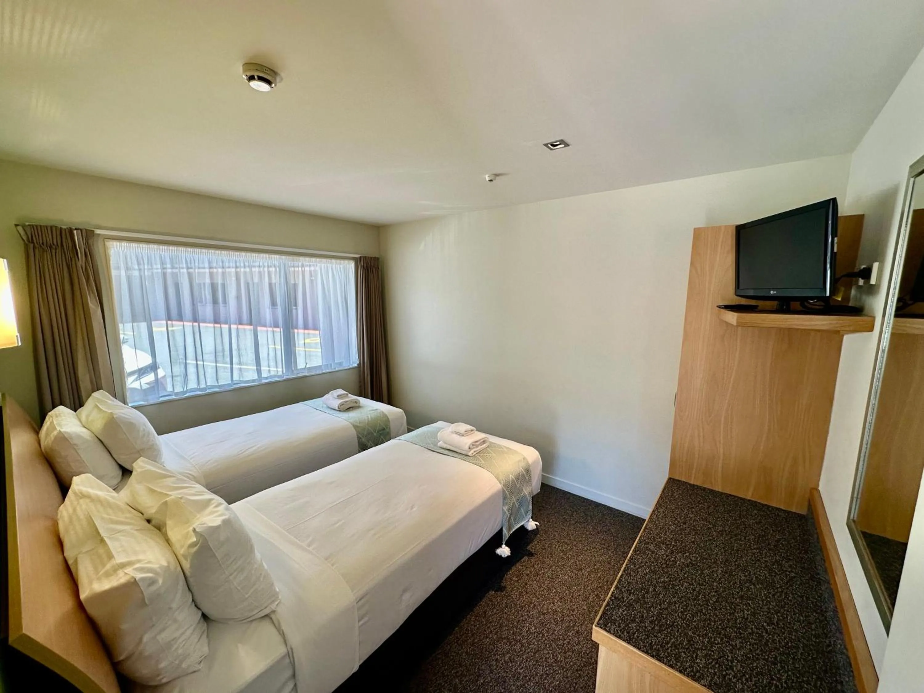 Bedroom, Bed in Park View Motor Lodge