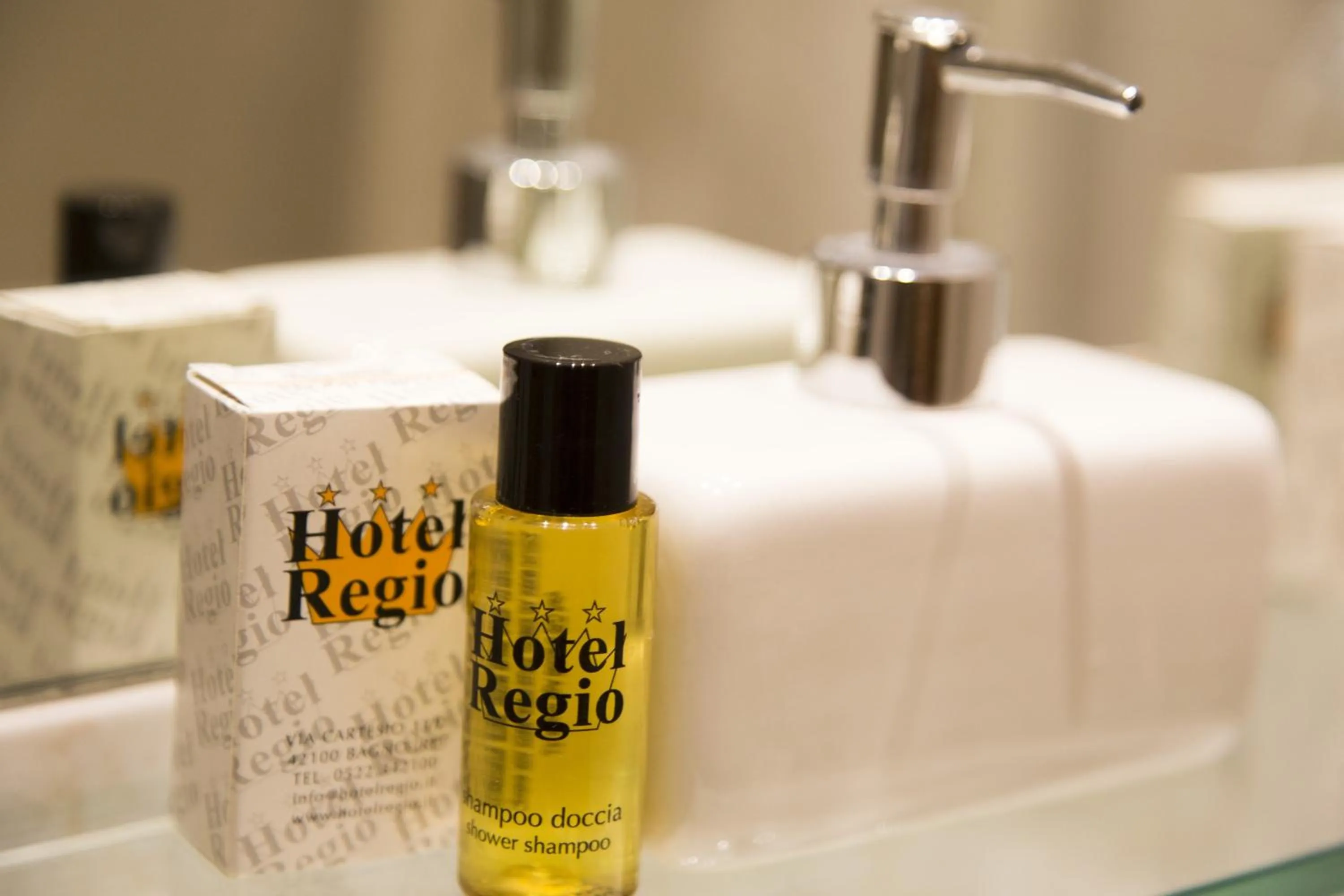 Decorative detail in Hotel Regio