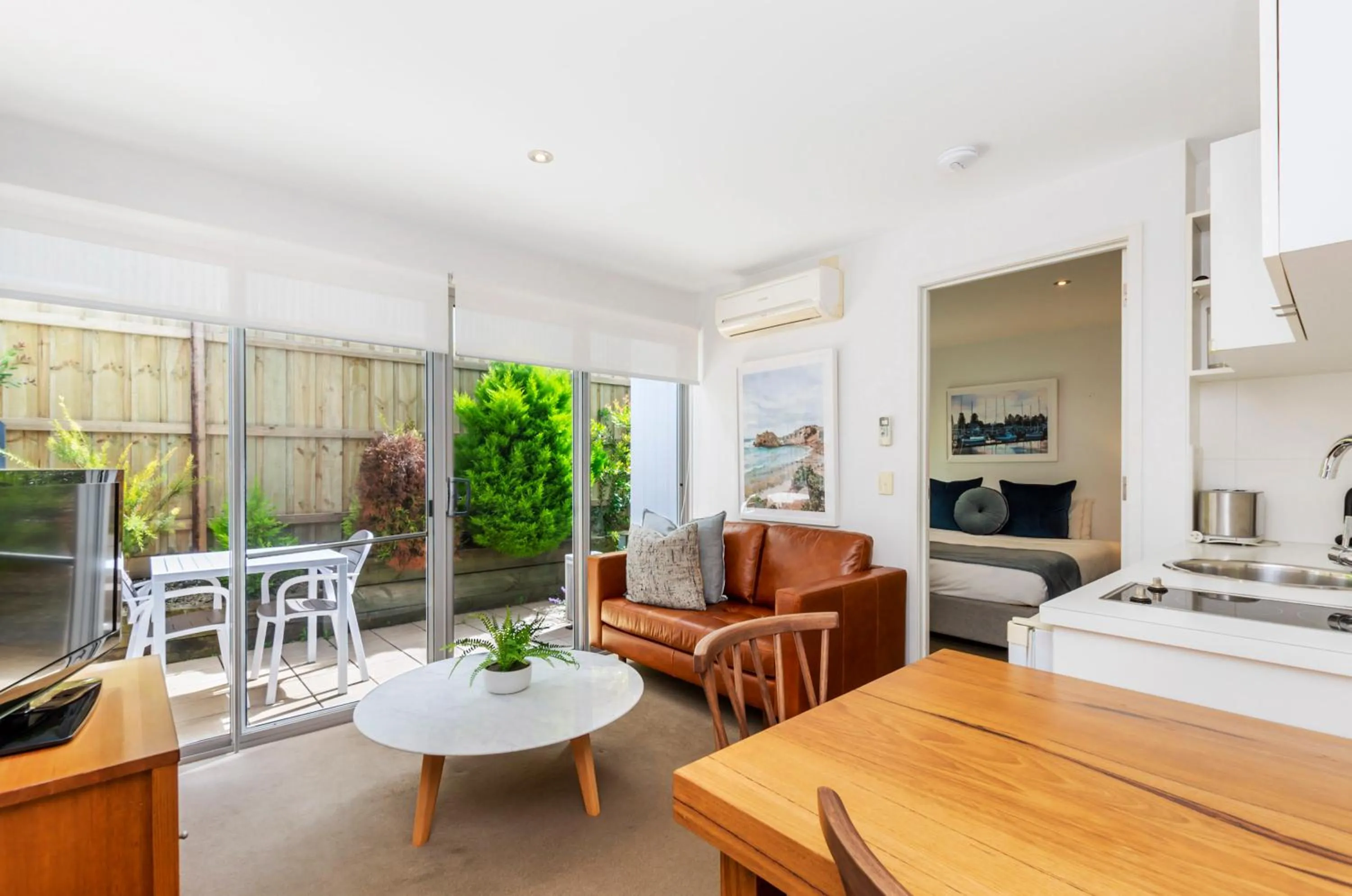 Living room in The Victoria Apartments