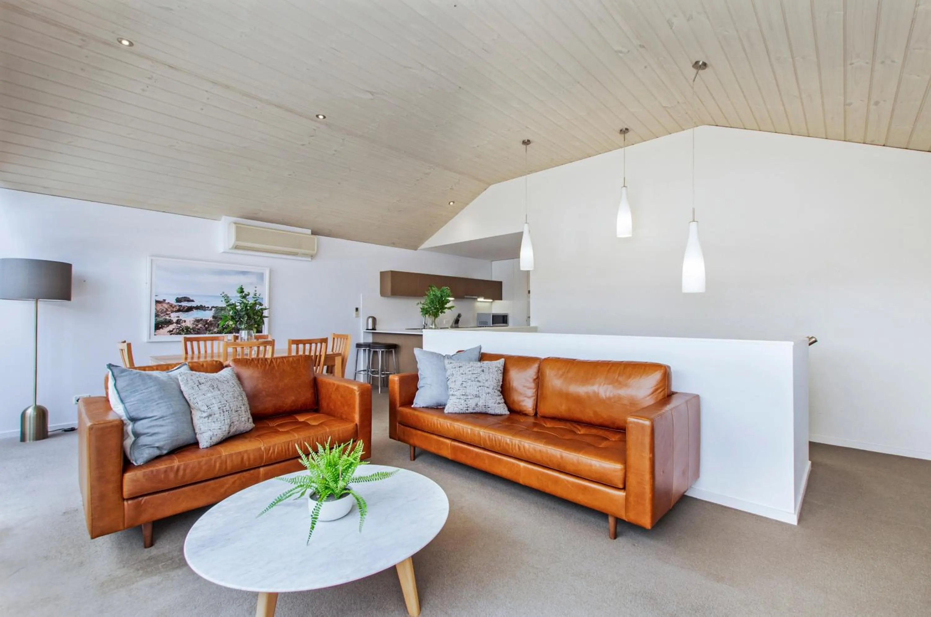Living room in The Victoria Apartments