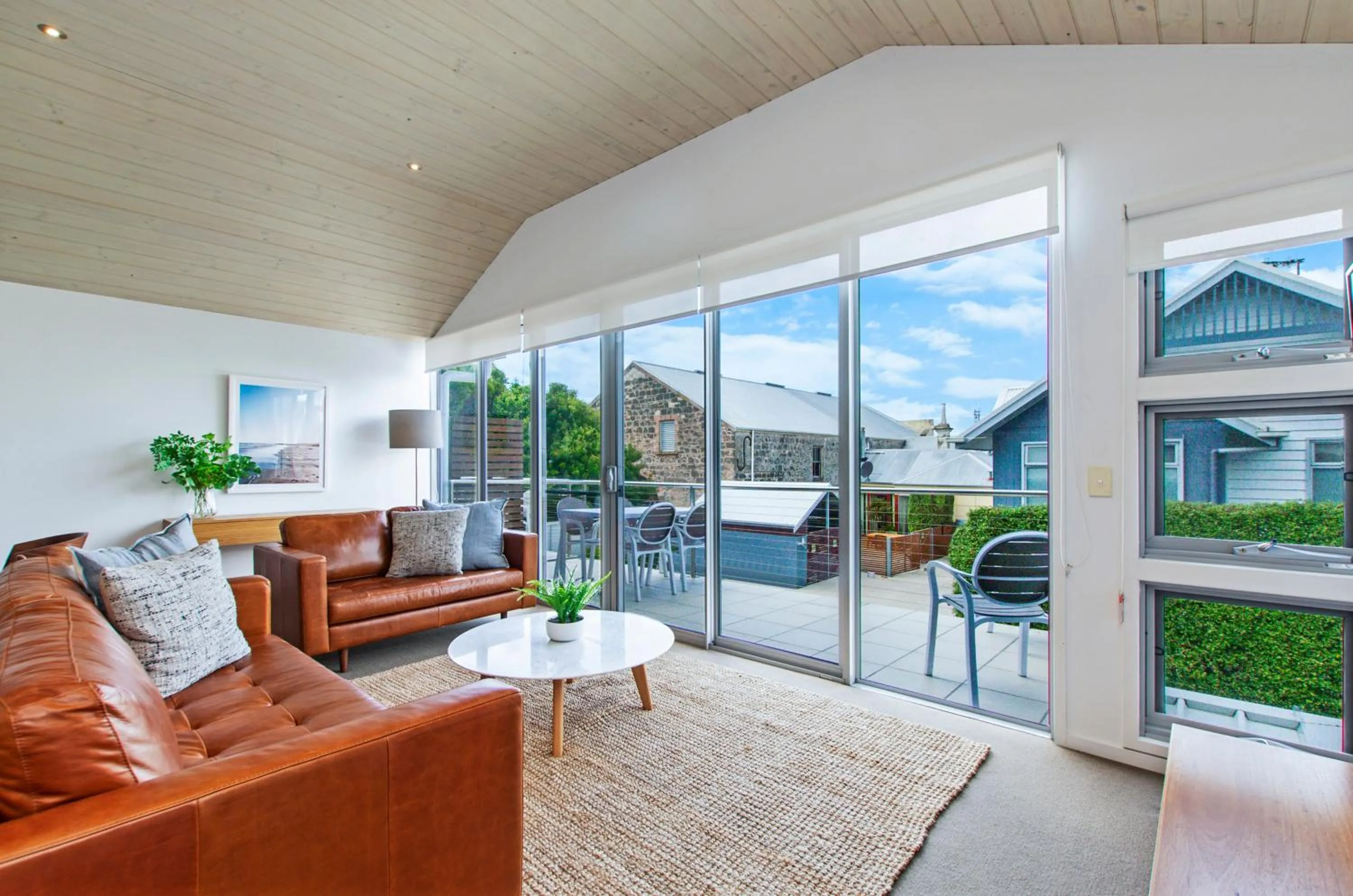Living room in The Victoria Apartments