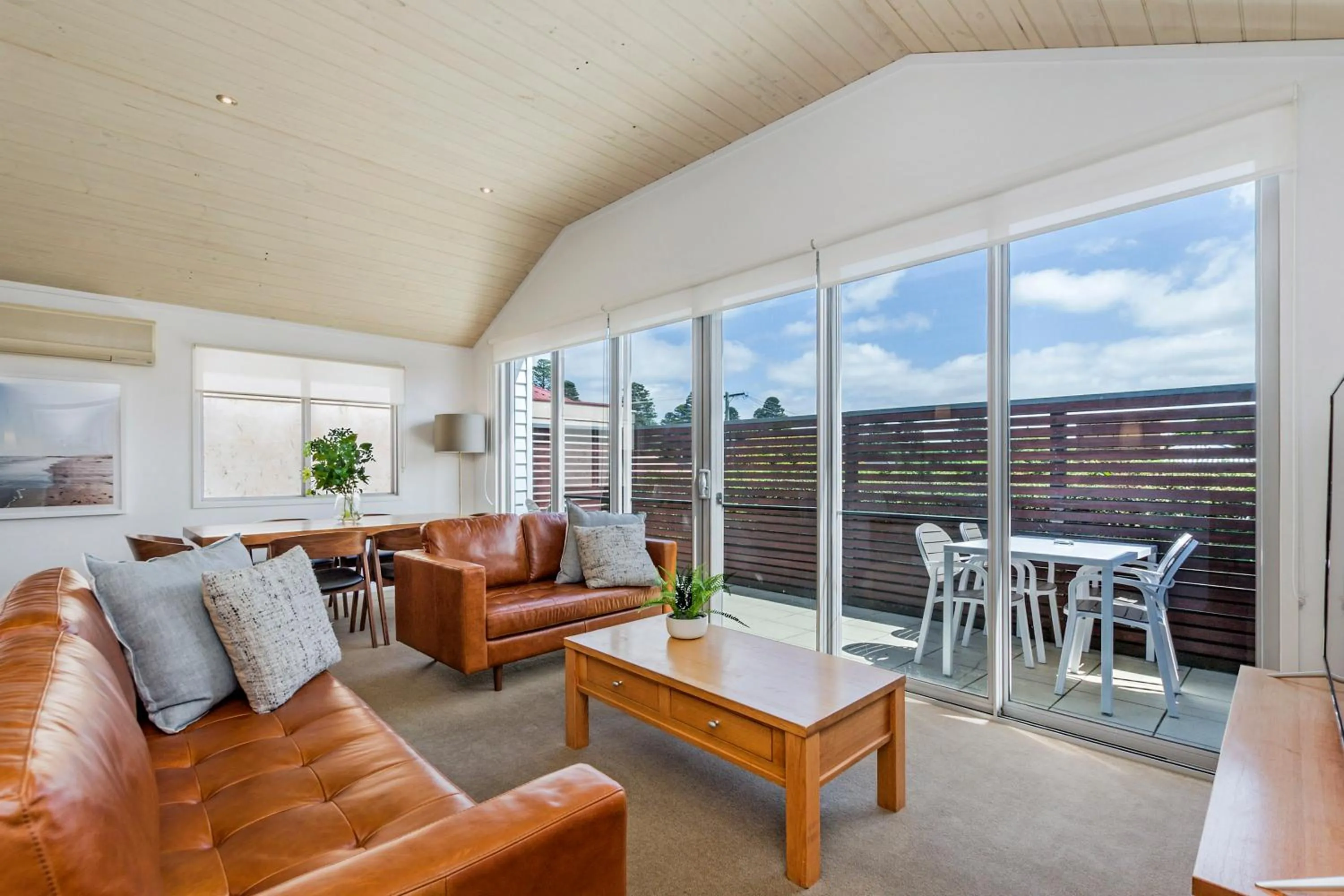 Living room in The Victoria Apartments