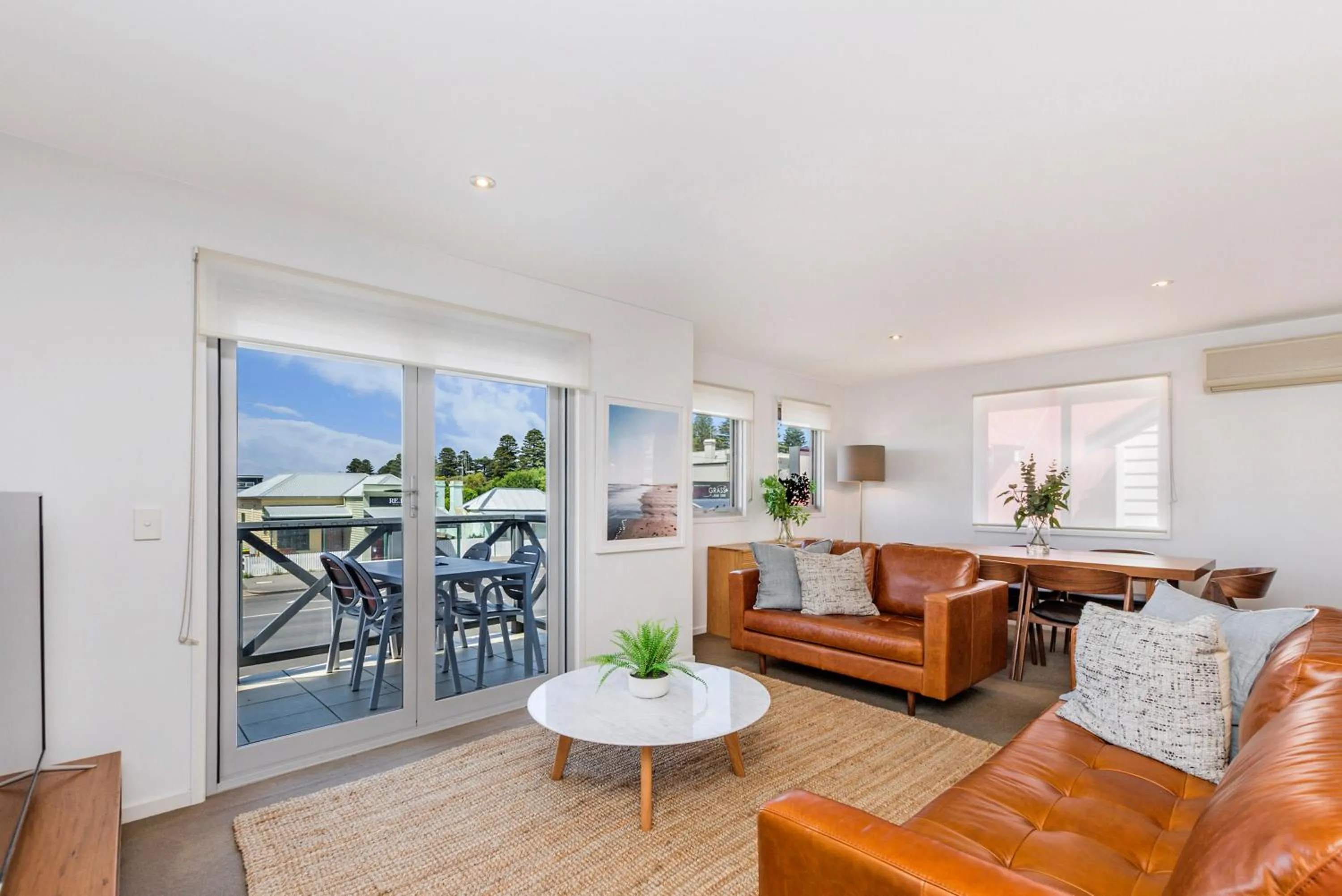 Living room in The Victoria Apartments
