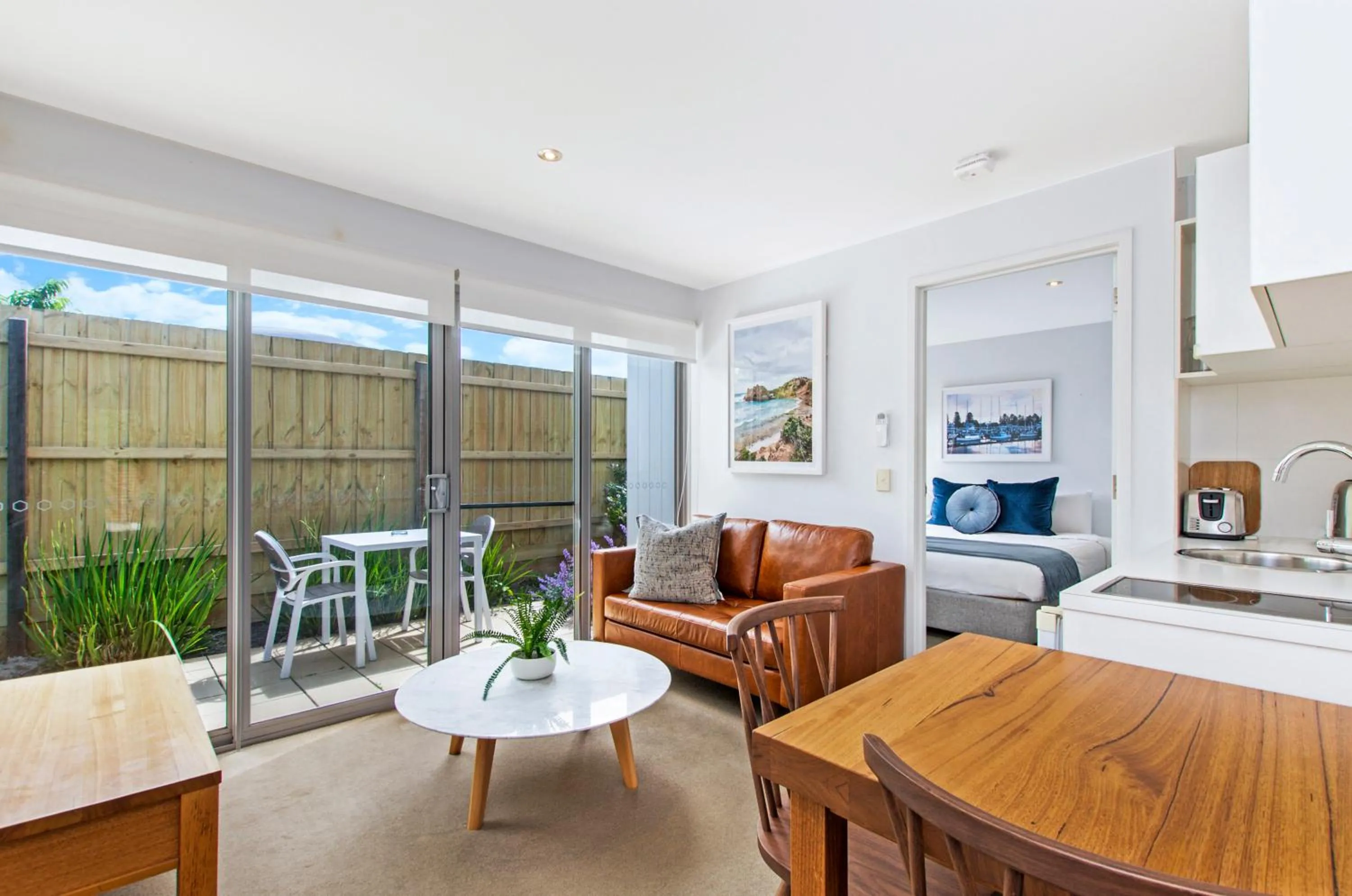 Living room in The Victoria Apartments