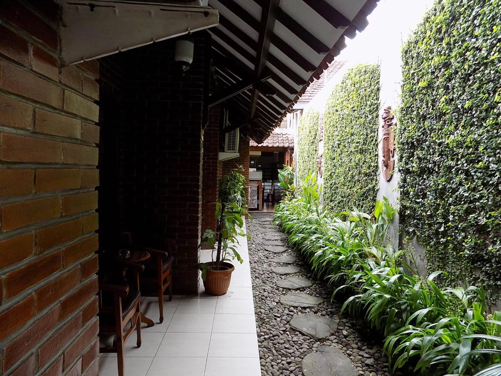Garden view in Delta Homestay