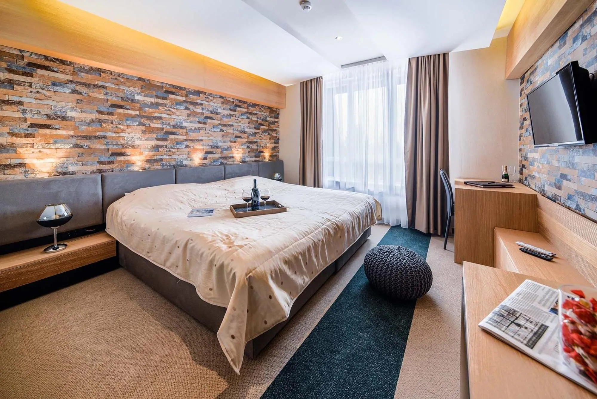 Bed in Hotel Kraljevi Čardaci