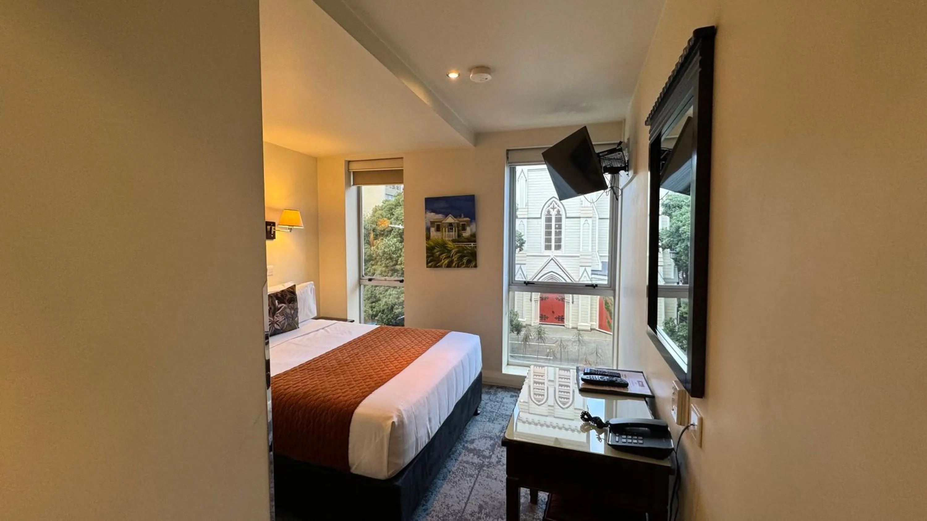 Bed in Trinity Hotel