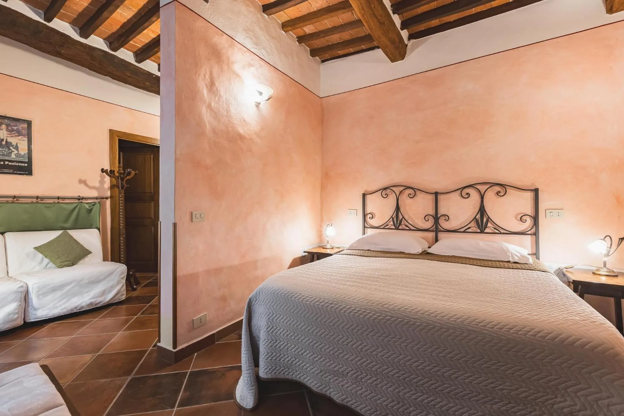 Bed in Meublè Evoè