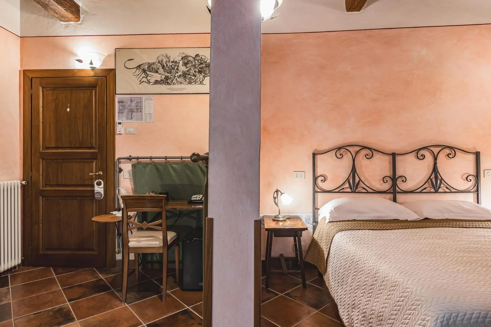 Bed in Meublè Evoè