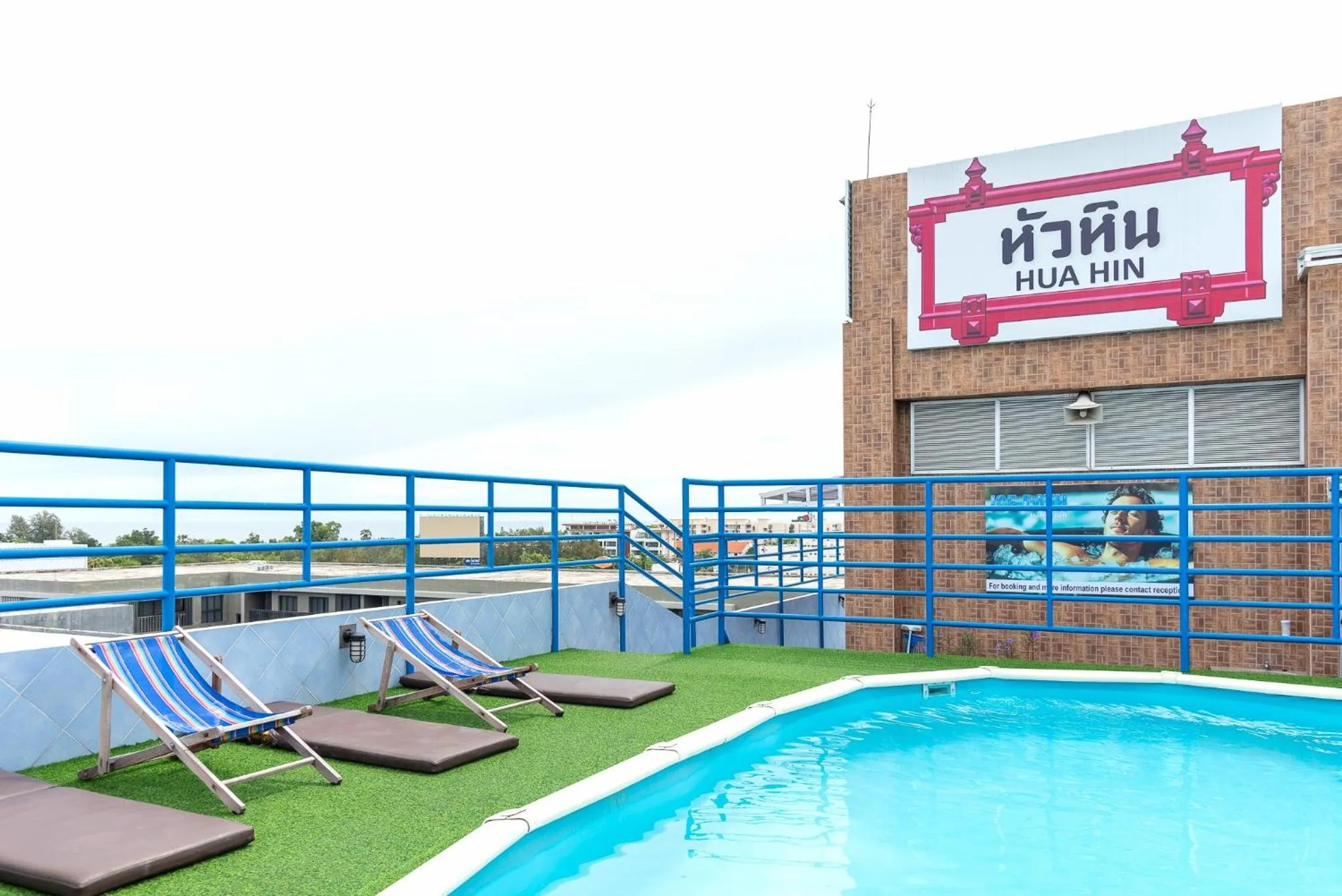 Pool view in Hua Hin Loft