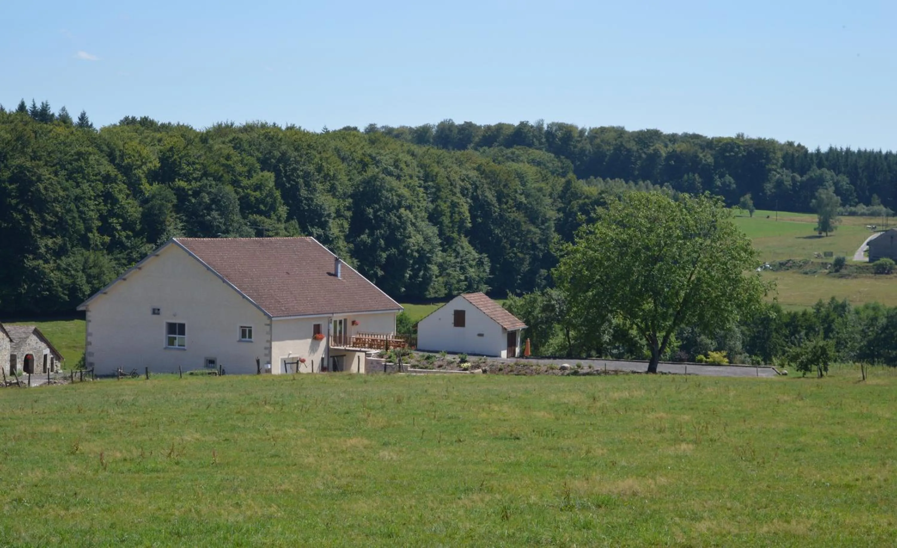 Bird's eye view in Chambres d'hôtes La Trottelée